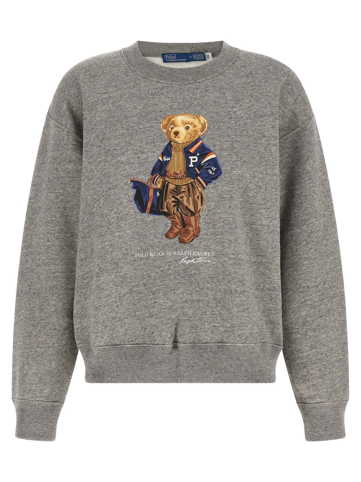 Polo Ralph Lauren Polo Bear Sweatshirt-Topwear-[Adult]-[Female]-temp-XS-Gray-2022 Online Blue Zone Planet