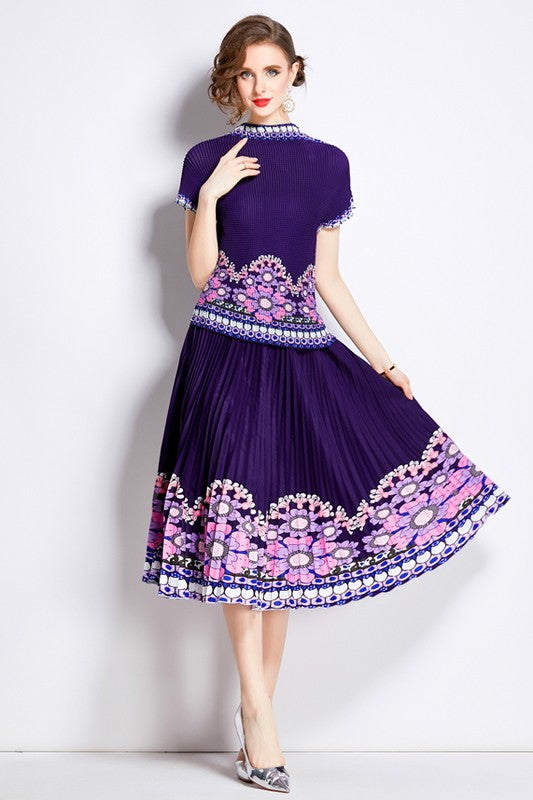 2pc maxi dress HCCD63602 SET