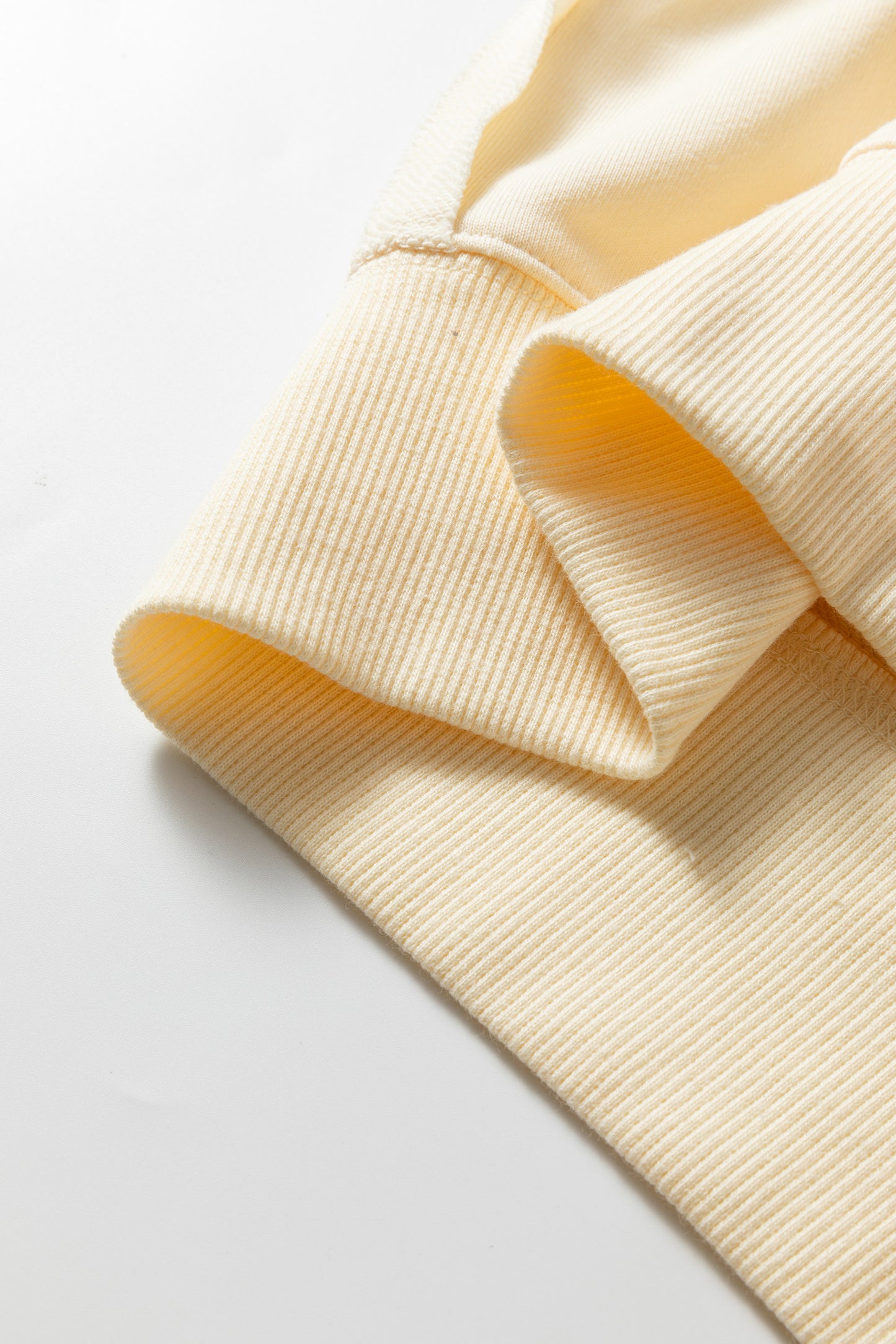 Beige Plus Size Raw Seam Detail Floral Bow Patched Baggy Pullover-Plus Size/Plus Size Tops/Plus Size Long Sleeve Tops-[Adult]-[Female]-2022 Online Blue Zone Planet