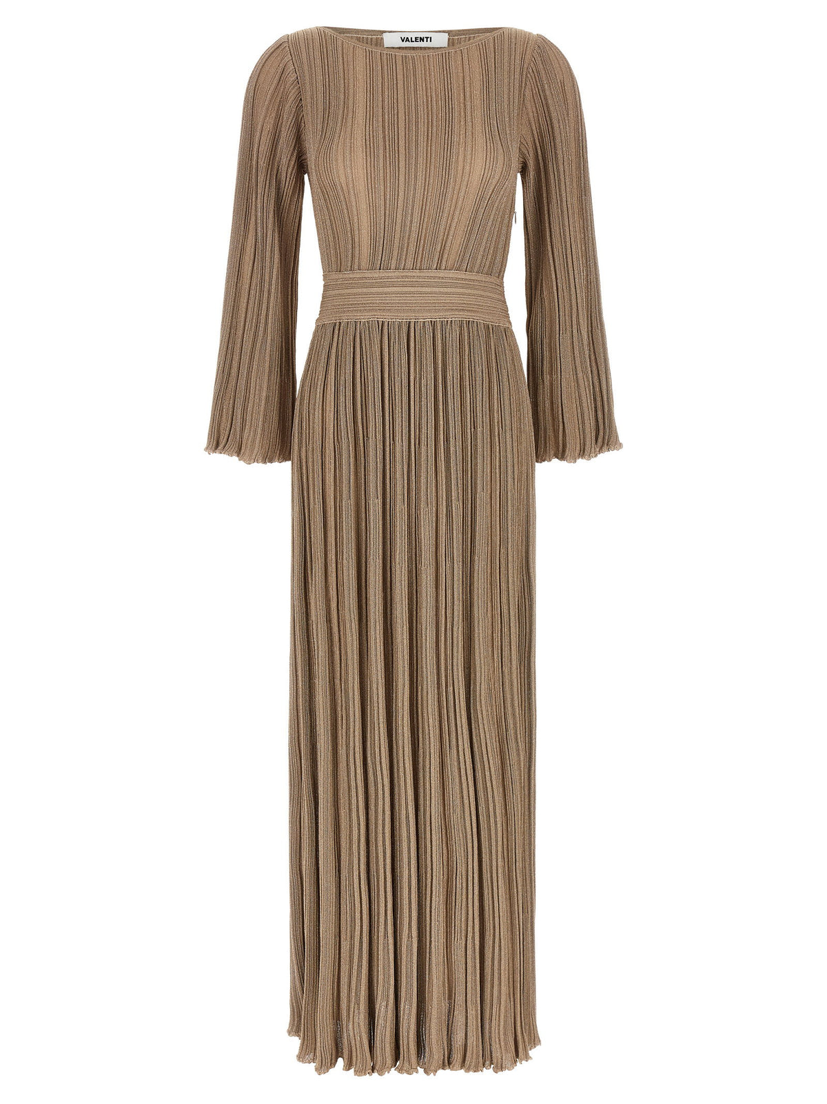 Antonino Valenti Lilas Long Dress-TOPS / DRESSES-[Adult]-[Female]-38 IT-Gold-2022 Online Blue Zone Planet