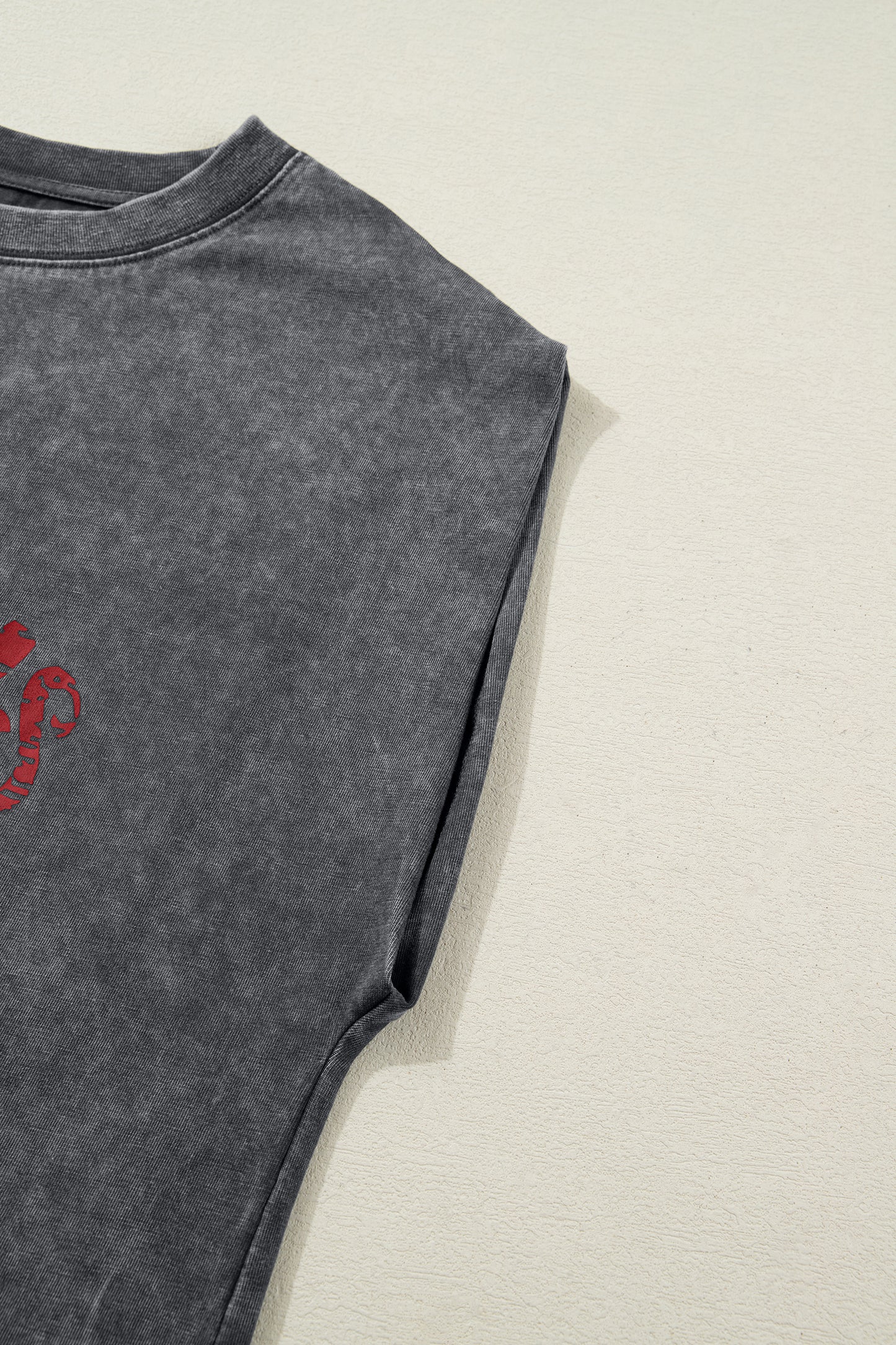 Sleet Cowboy & Beer Western Graphic Mineral Wash Tank Top-Tops/Tank Tops-[Adult]-[Female]-2022 Online Blue Zone Planet