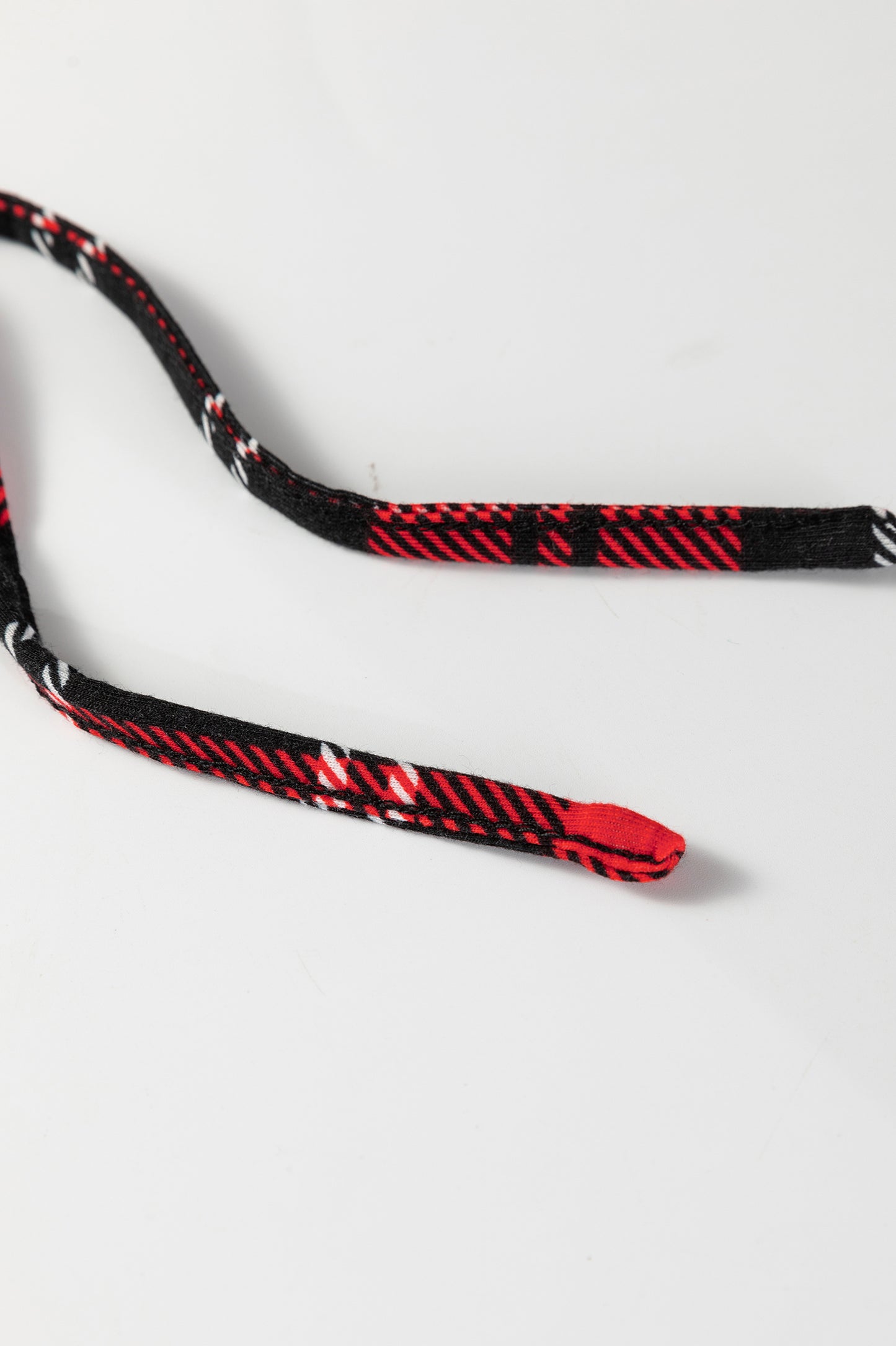 Red Festive Plaid Print Round Neck Long Sleeve and Pants 2 Piece Lounge Set-Loungewear & Sleepwear/Loungewear-[Adult]-[Female]-2022 Online Blue Zone Planet