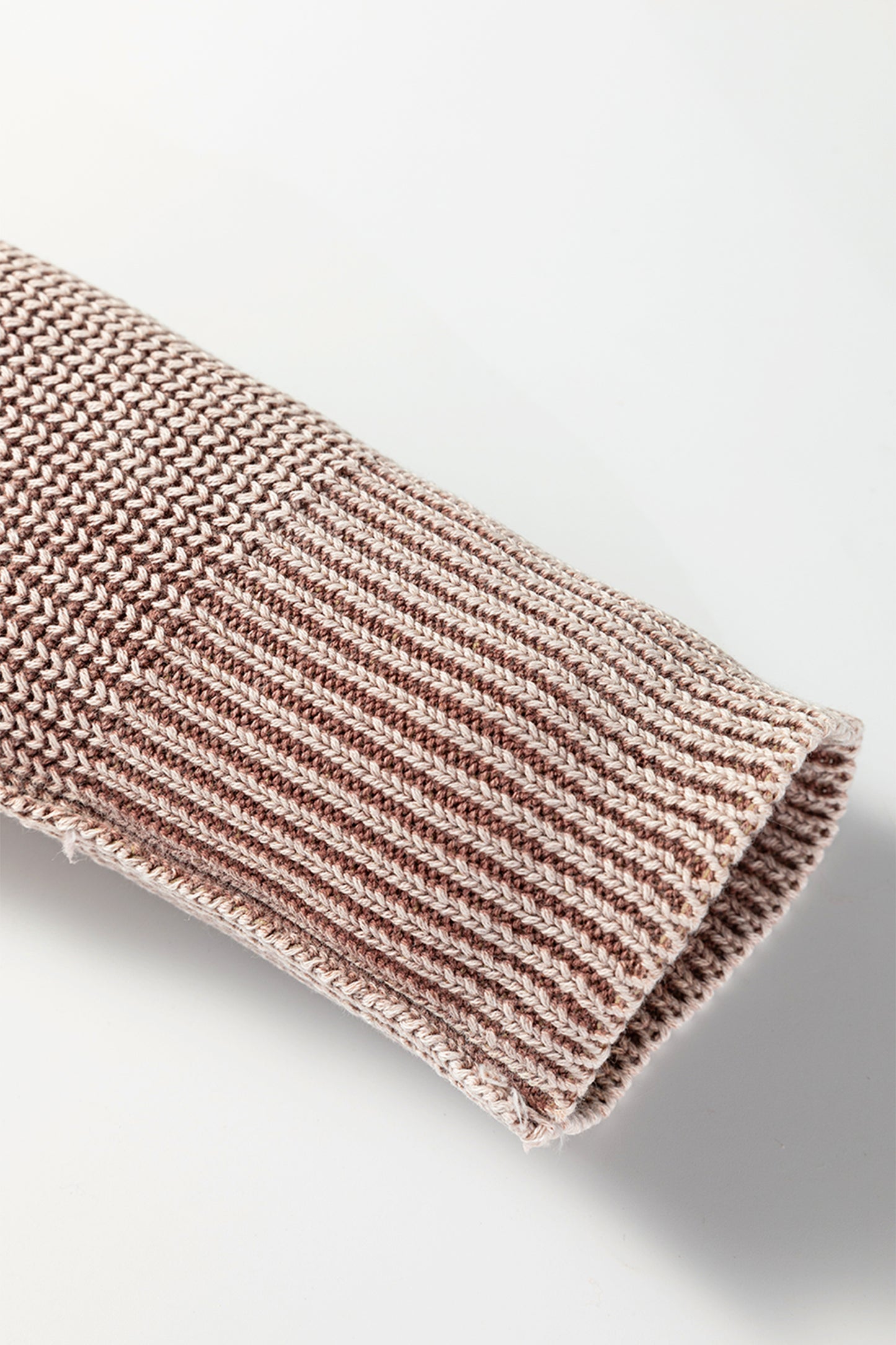 Chestnut Mineral Wash Exposed Seam Patchwork Knit Open Sweater Cardigan-TOPS / DRESSES-[Adult]-[Female]-2022 Online Blue Zone Planet