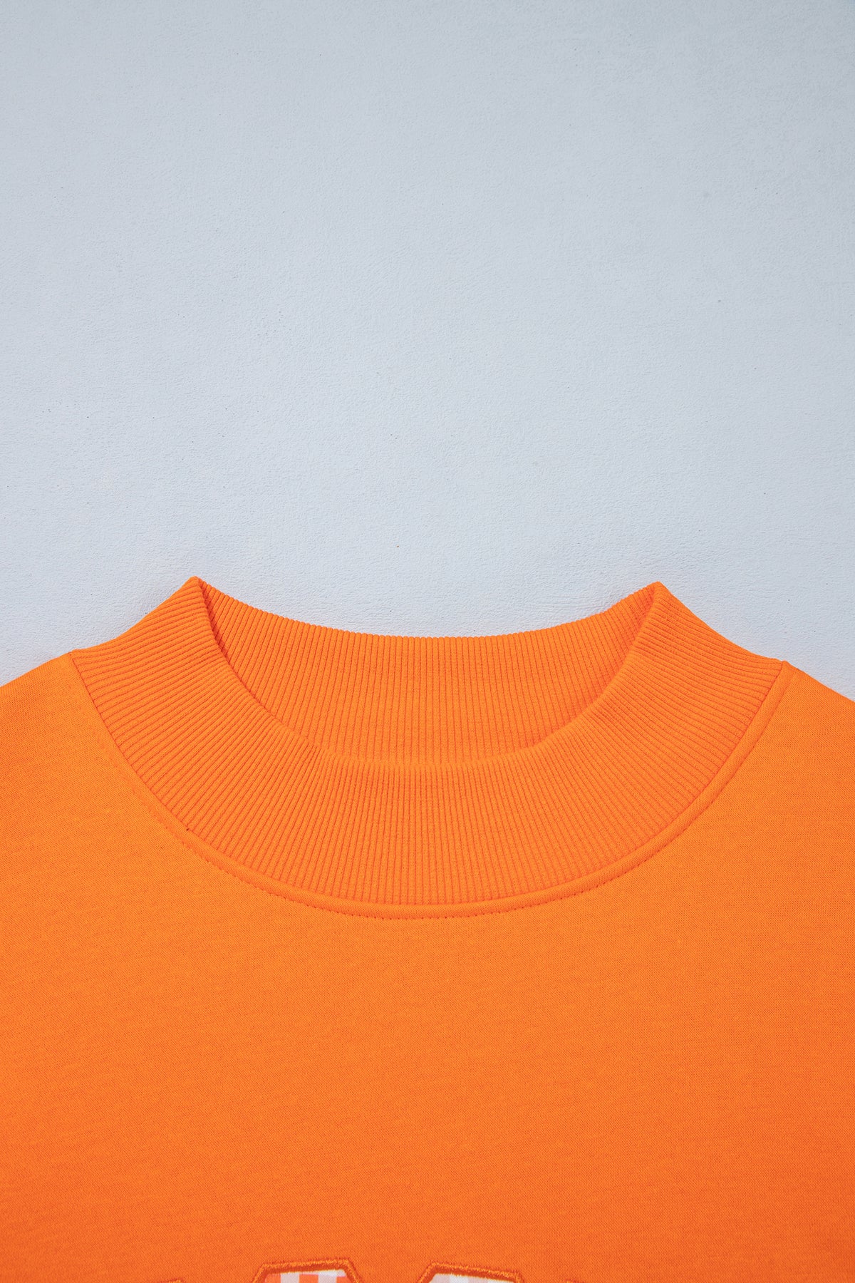 Carrot Gingham Plaid Oversized Pullover Sweatshirt-Tops/Sweatshirts & Hoodies-[Adult]-[Female]-2022 Online Blue Zone Planet
