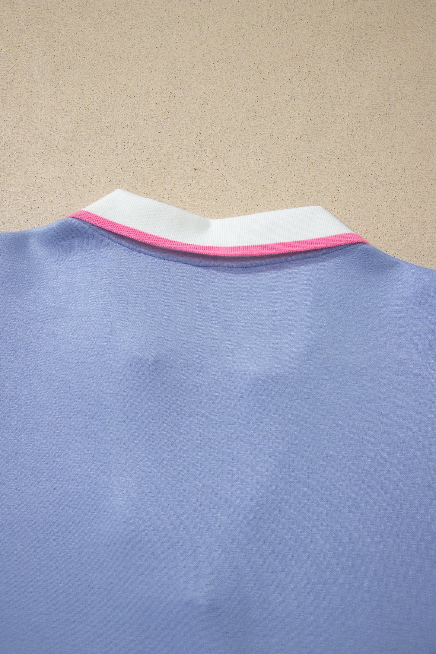 Black Preppy Striped Trim V Neck Polo Tee Drawstring Skirt Set-Two Piece Sets/Two Piece Dresses-[Adult]-[Female]-2022 Online Blue Zone Planet