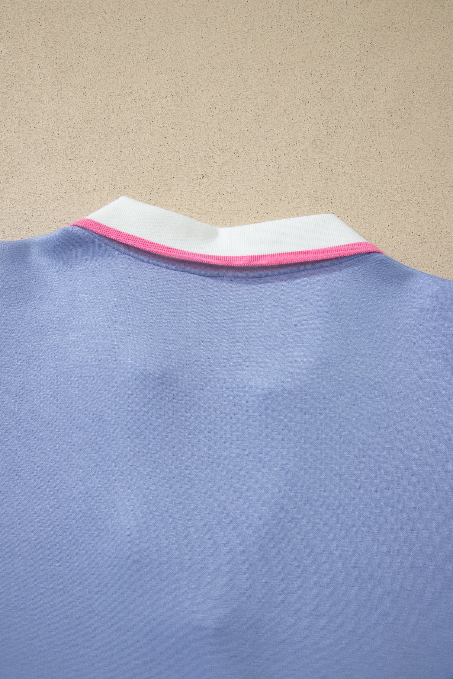 Black Preppy Striped Trim V Neck Polo Tee Drawstring Skirt Set-Two Piece Sets/Two Piece Dresses-[Adult]-[Female]-2022 Online Blue Zone Planet