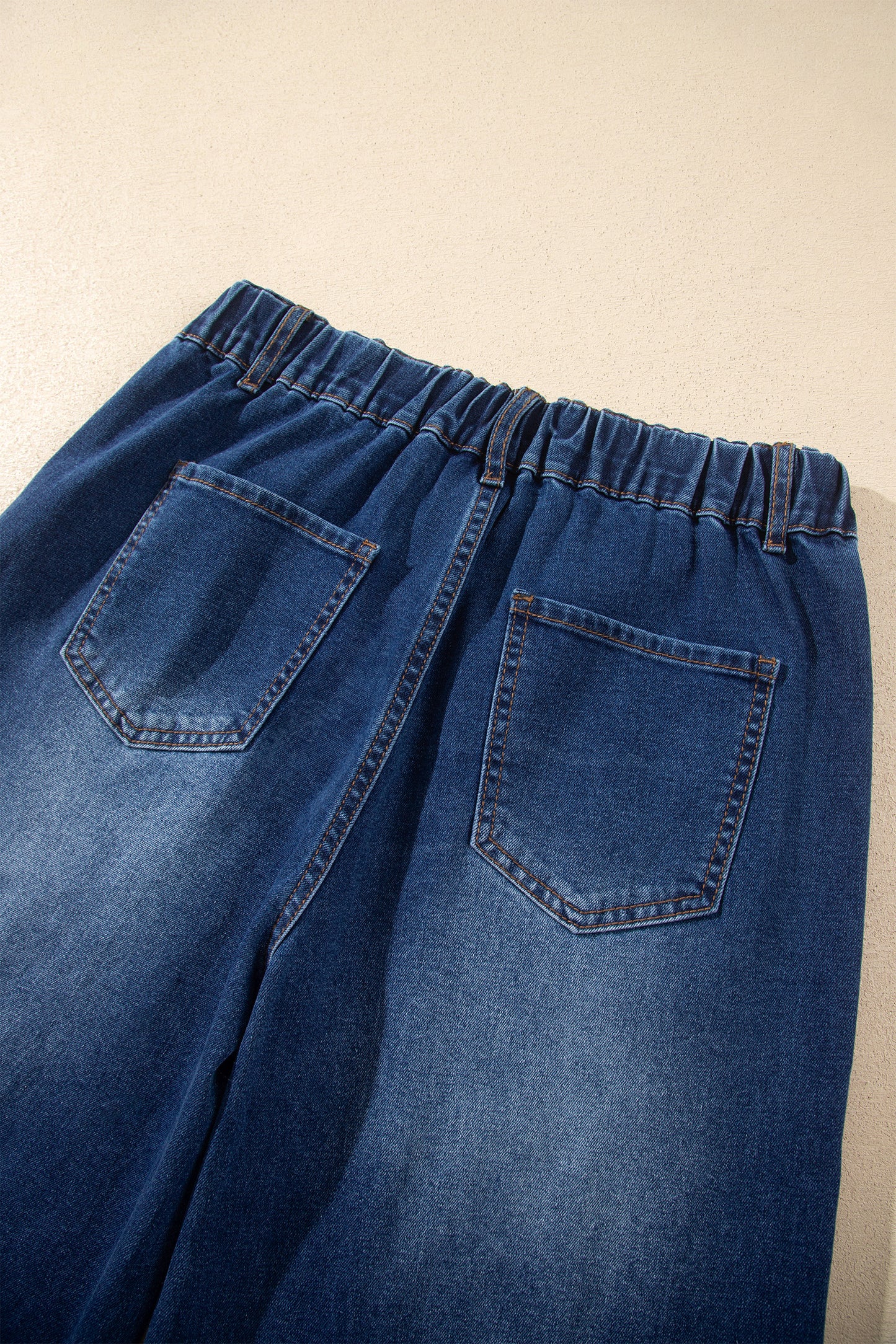 Ashleigh Blue Star Decorated Wide Leg Jeans-Bottoms/Jeans-[Adult]-[Female]-2022 Online Blue Zone Planet