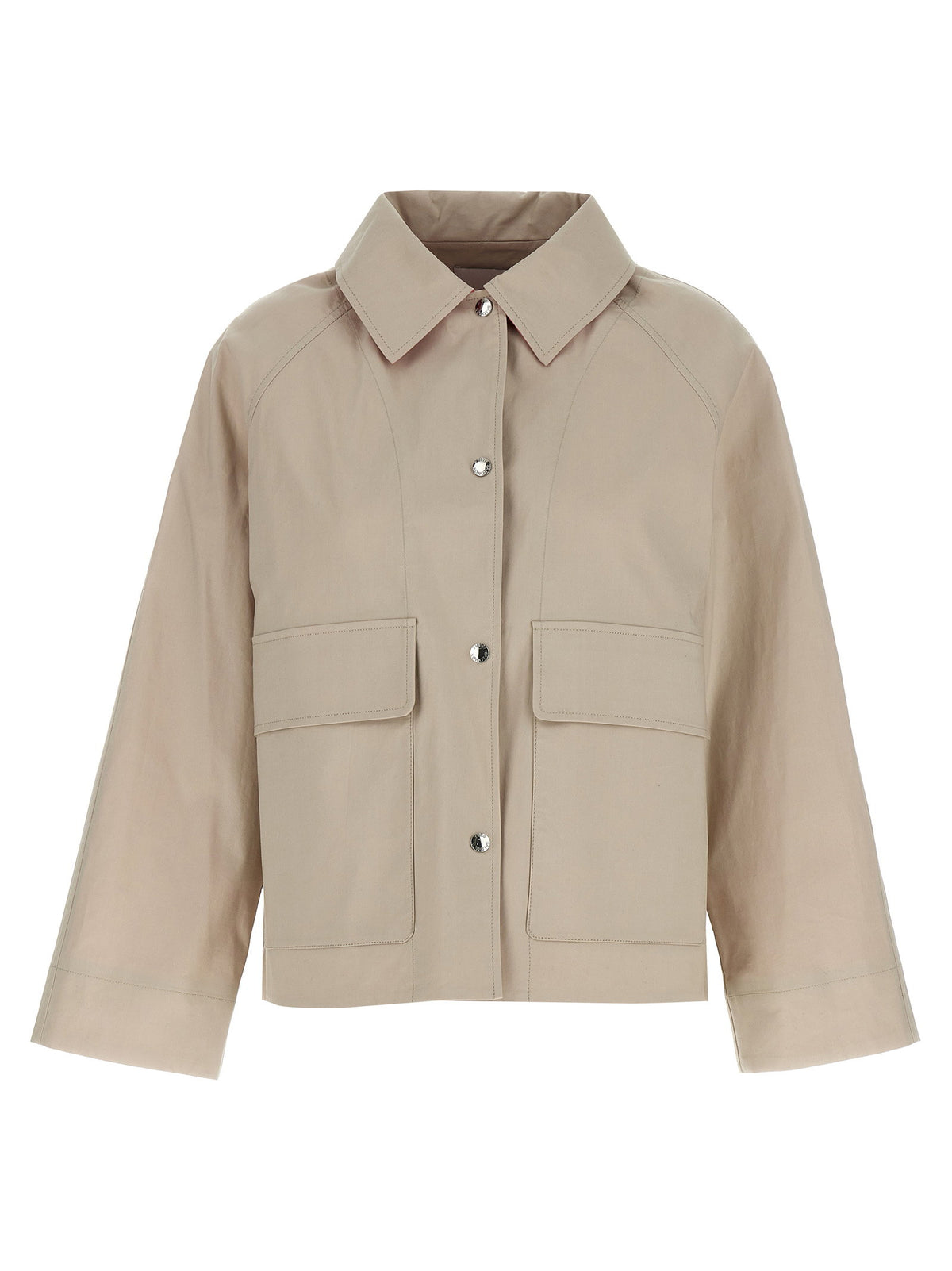 Army Yves Salomon Honolulu Jacket-Tops / Dresses-[Adult]-[Female]-2022 Online Blue Zone Planet