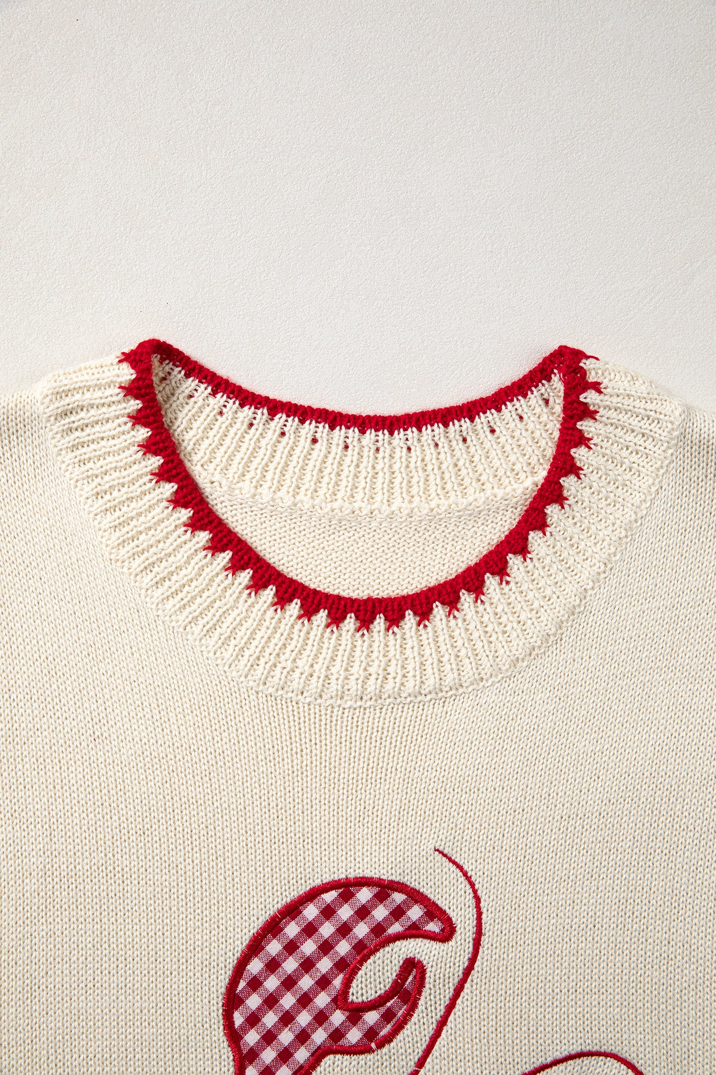 Beige Plaid Crawfish Crew Neck Knit Sweater Vest-TOPS / DRESSES-[Adult]-[Female]-2022 Online Blue Zone Planet