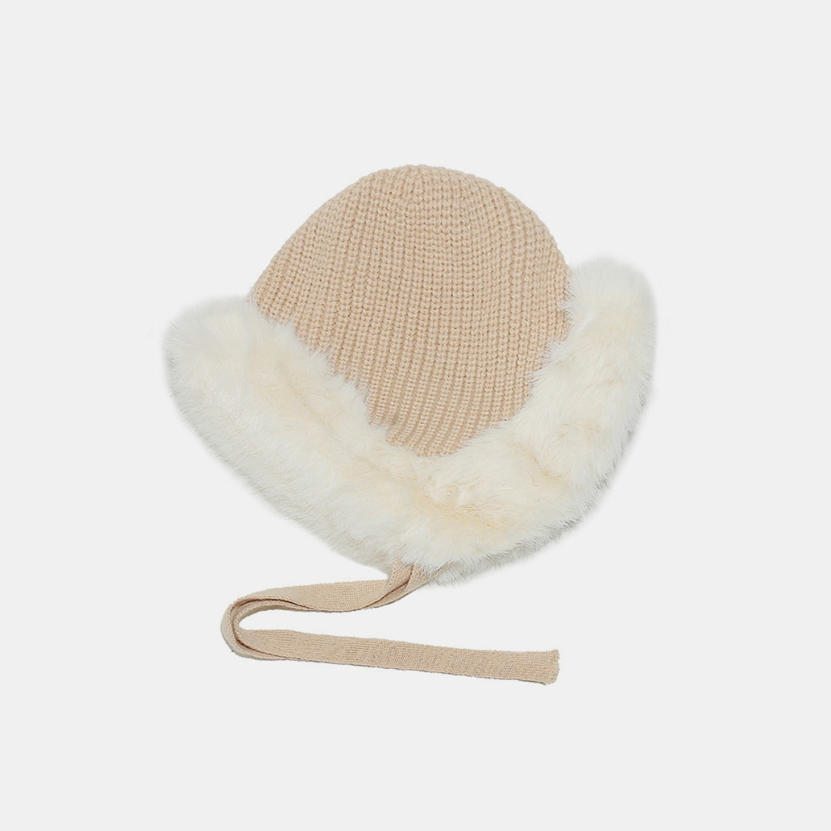 Thermal Tied Fuzzy Winter Hat-HATS-[Adult]-[Female]-2022 Online Blue Zone Planet