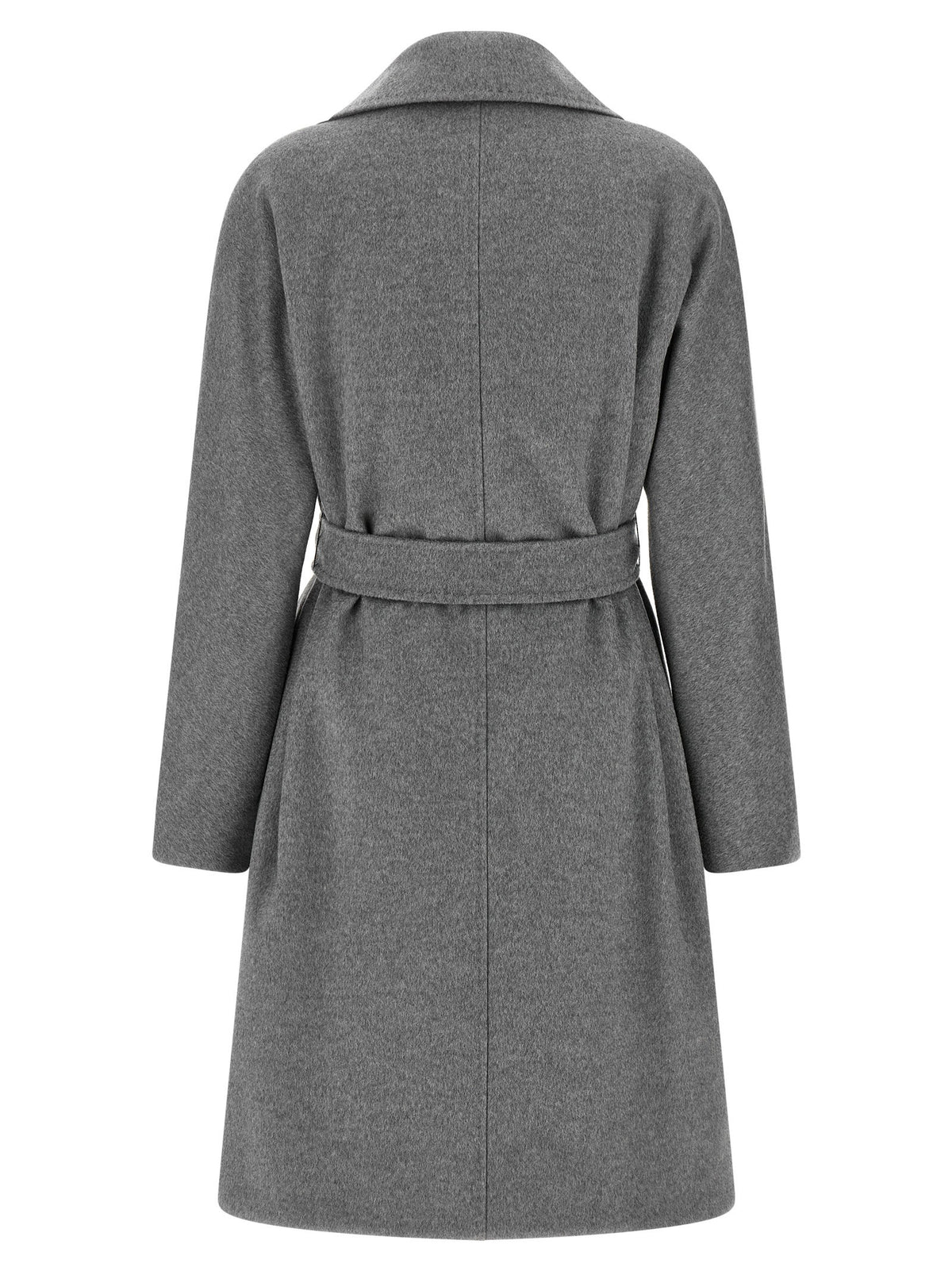 Max Mara Studio Ravenna Coat-Coats-[Adult]-[Female]-2022 Online Blue Zone Planet