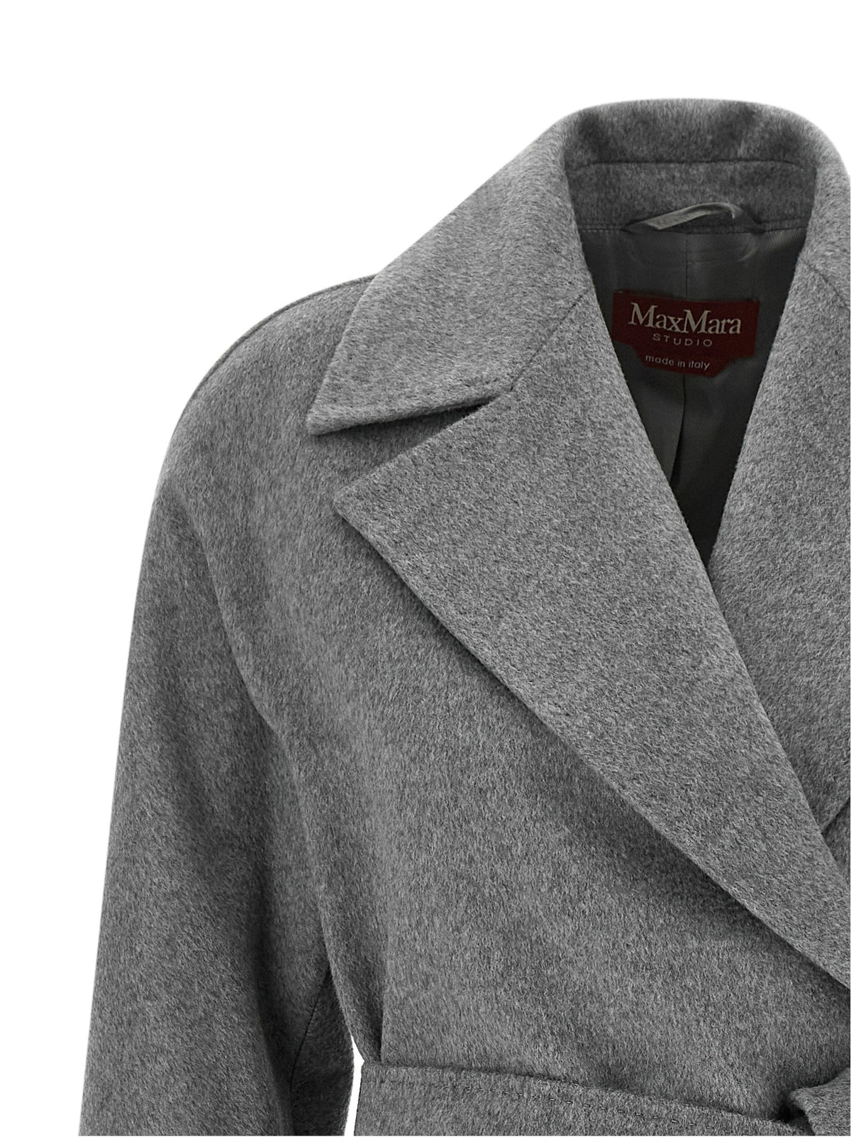 Max Mara Studio Ravenna Coat-Coats-[Adult]-[Female]-2022 Online Blue Zone Planet