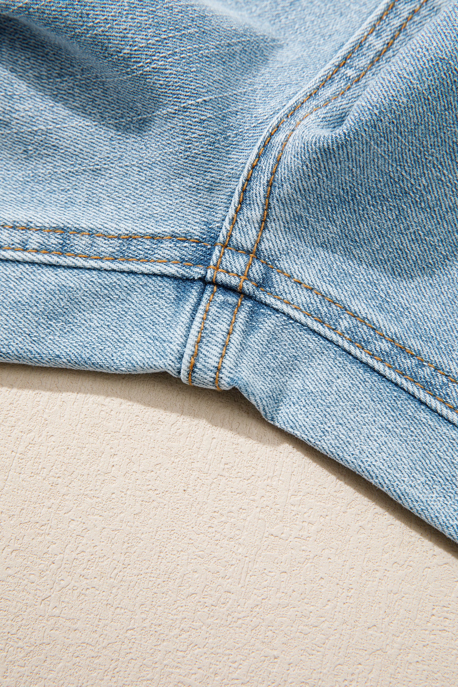 Beau Blue Solid Full-Length Regular Pocket Detail Wholesale Denim Jeans-Bottoms/Jeans-[Adult]-[Female]-2022 Online Blue Zone Planet
