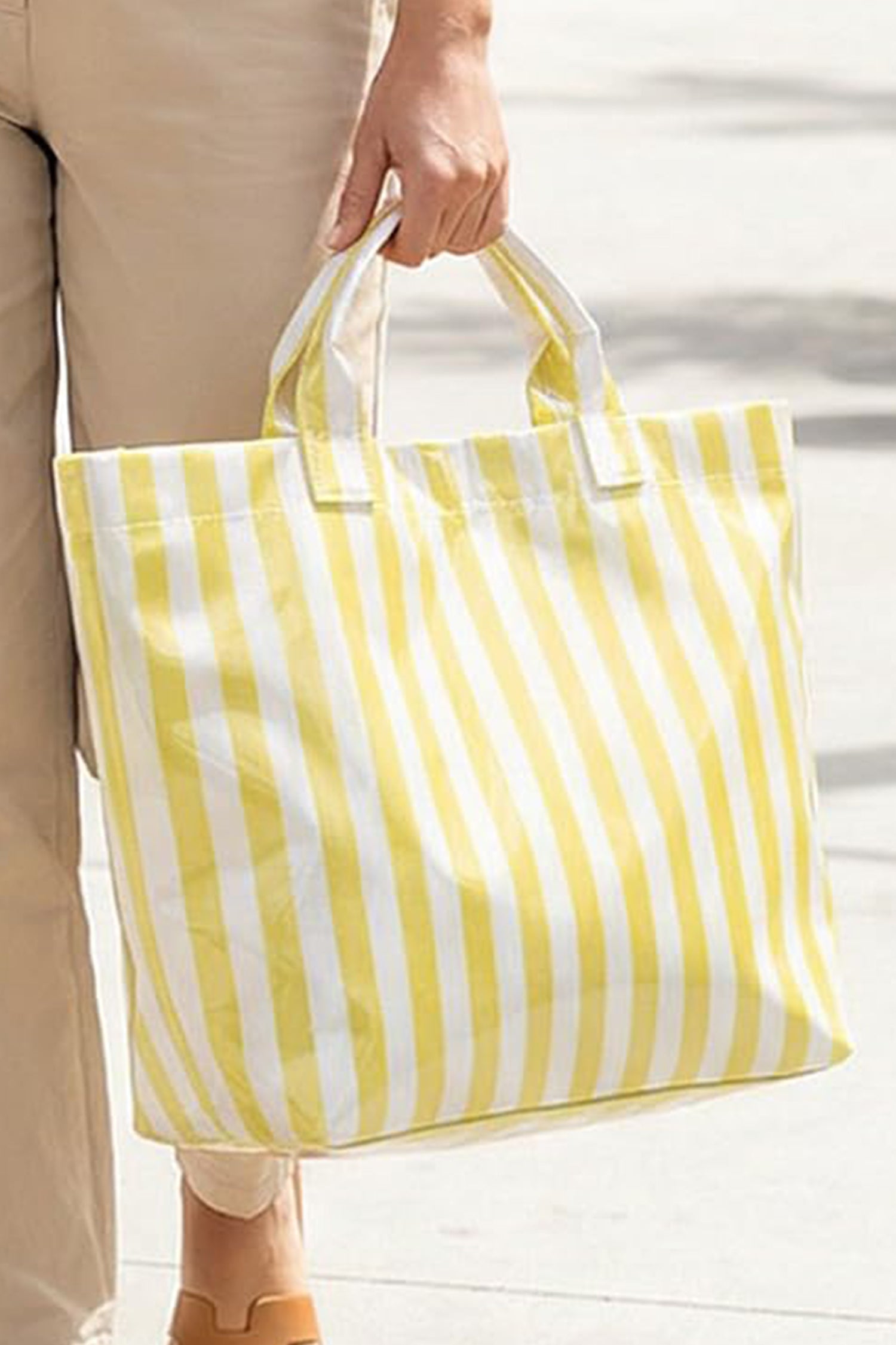 Blackish Green Glossy Striped Vinyl Large Tote Bag-Shoes & Bags/Handbags-[Adult]-[Female]-2022 Online Blue Zone Planet