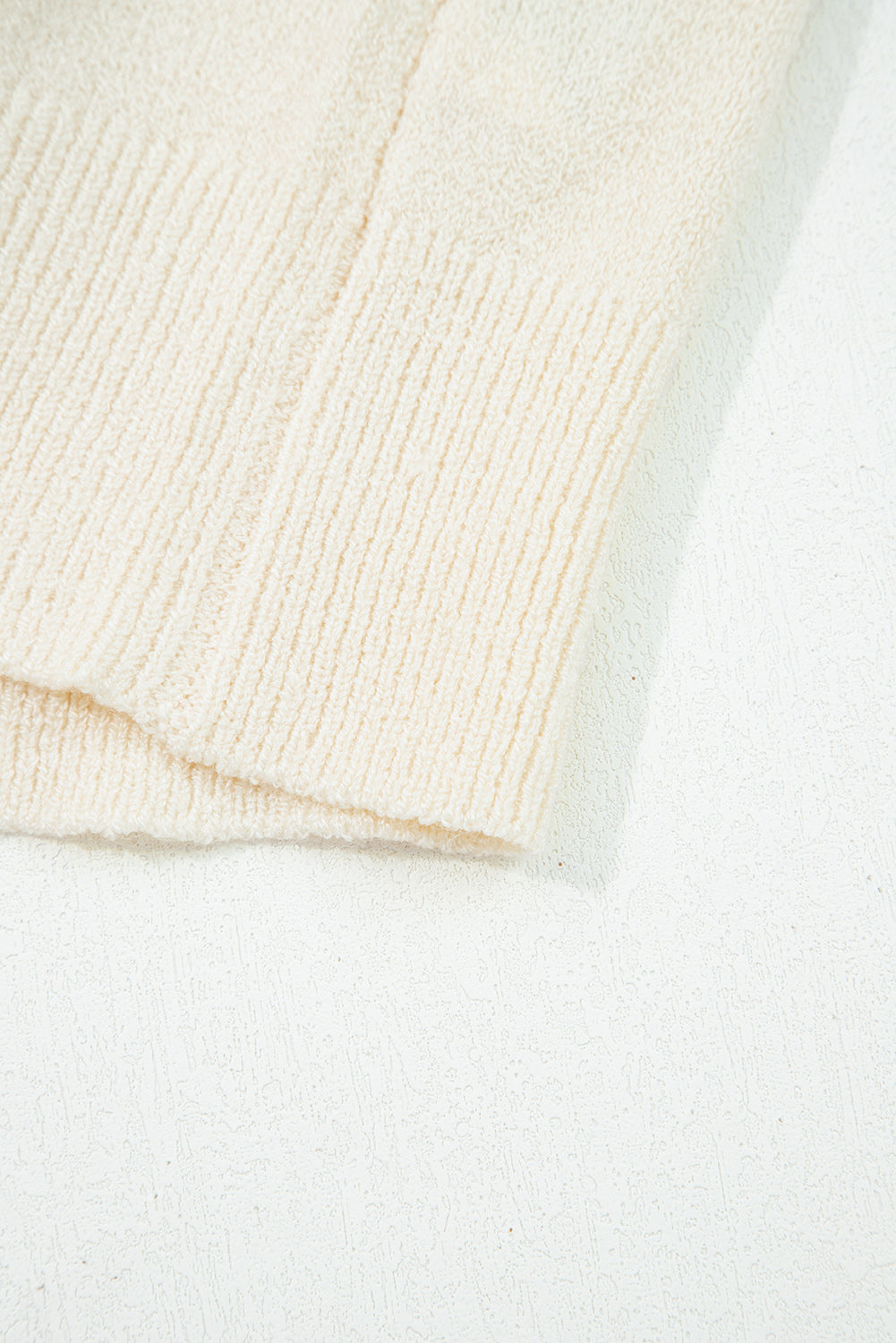 Multicolour Striped Buttoned Front V Neck Drop Shoulder Cardigan Sweater-Sweaters & Cardigans/Cardigans-[Adult]-[Female]-2022 Online Blue Zone Planet