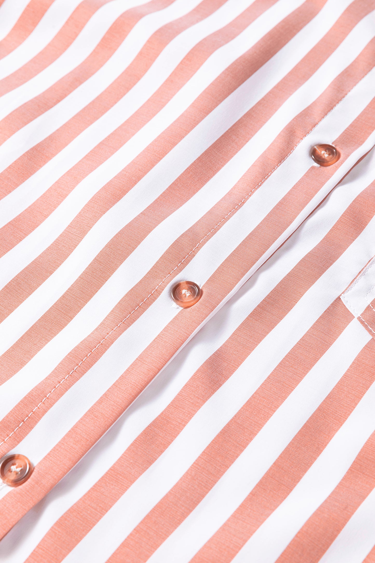Khaki Stripe Button Front Ruffle Hem Bracelet Sleeve Shirt-Bracelet-[Adult]-[Female]-2022 Online Blue Zone Planet