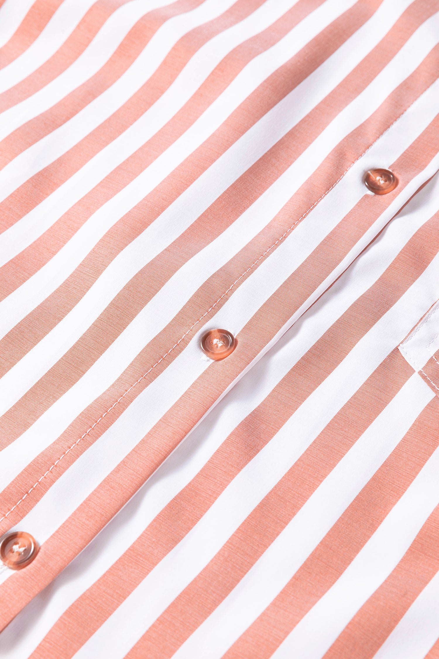 Khaki Stripe Button Front Ruffle Hem Bracelet Sleeve Shirt-Bracelet-[Adult]-[Female]-2022 Online Blue Zone Planet