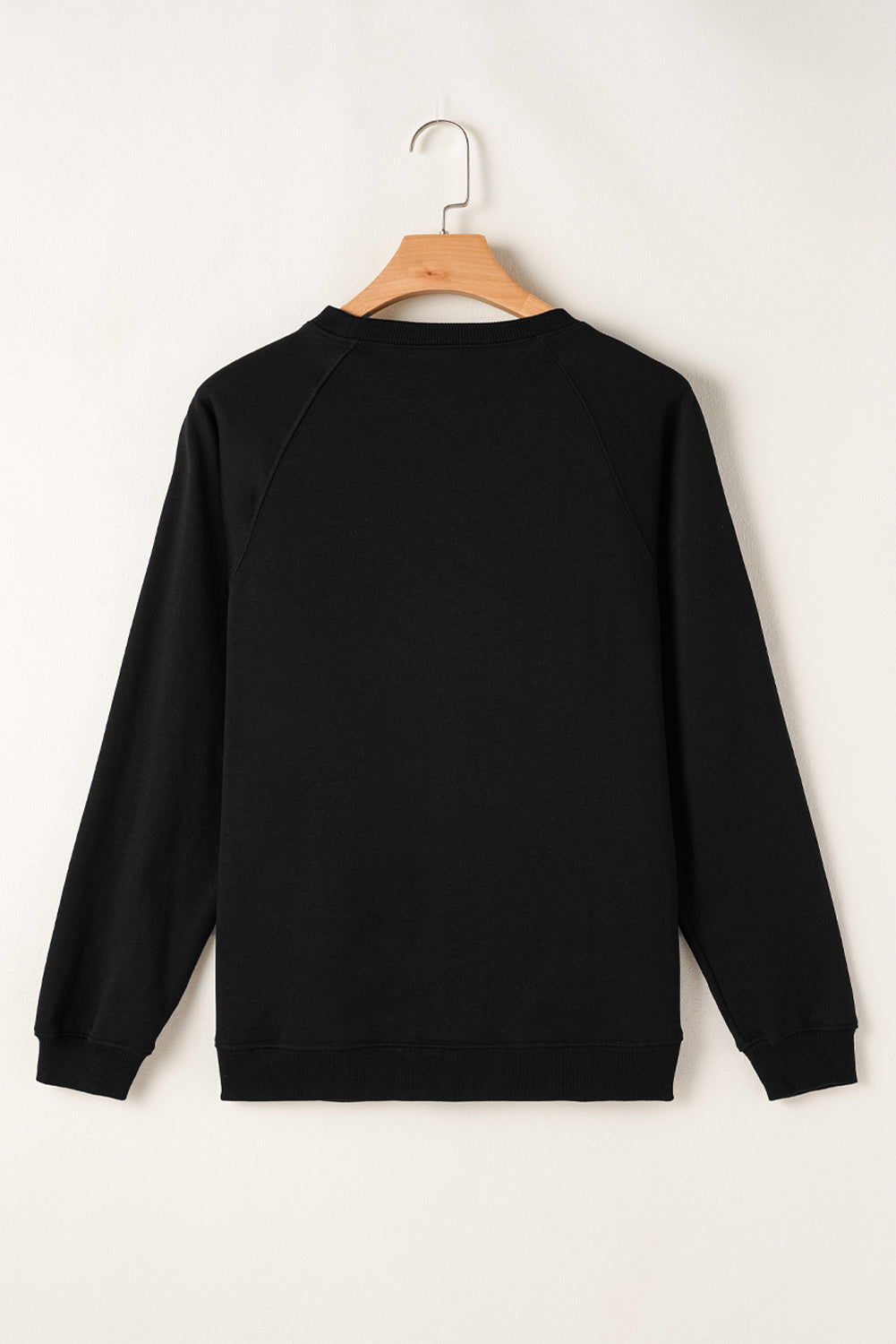 Blue Zone Planet |  Black Rainbow Colorblock Pullover Sweatshirt