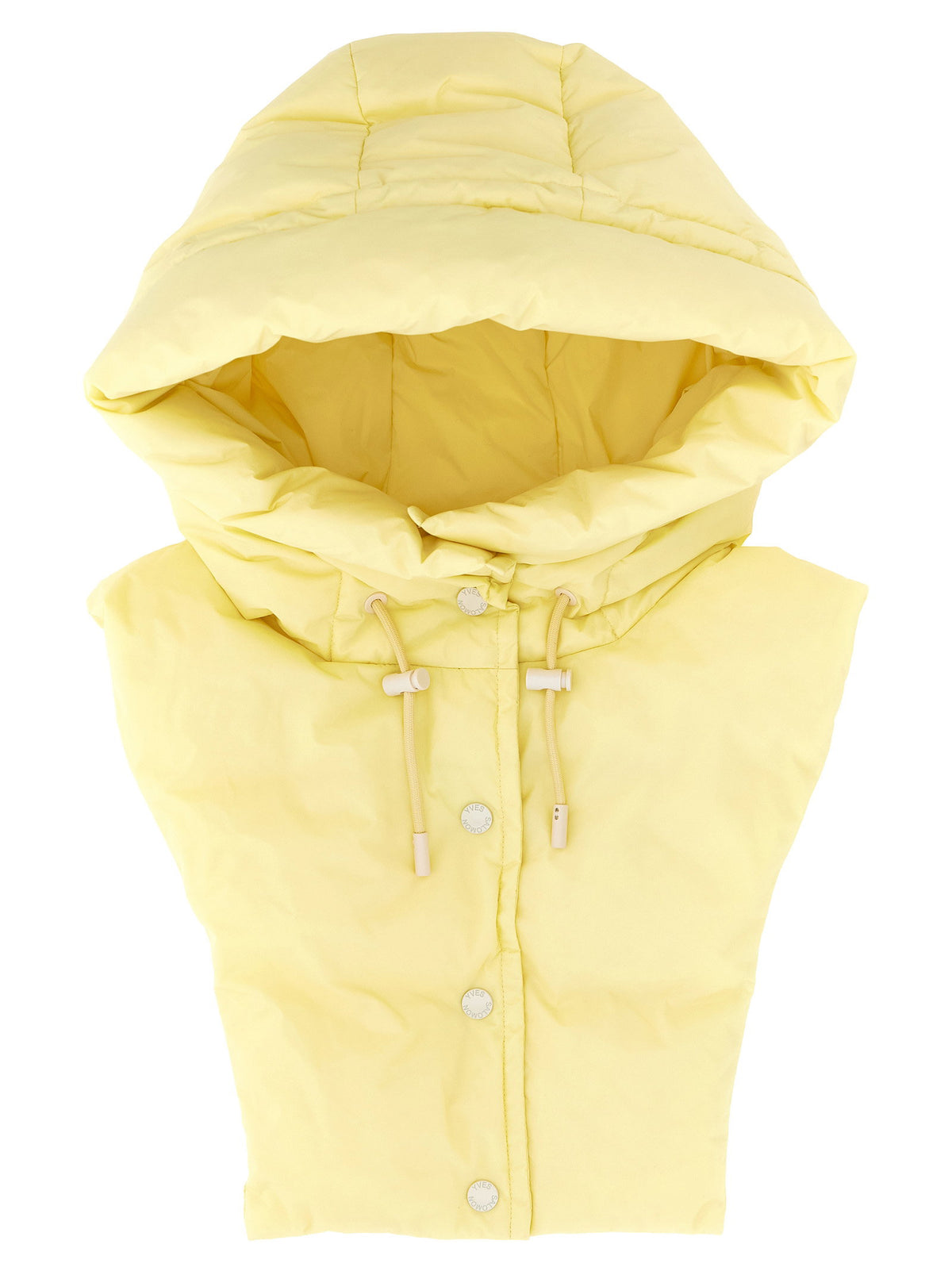 Army Yves Salomon Padded Hood-Tops / Dresses-[Adult]-[Female]-2022 Online Blue Zone Planet