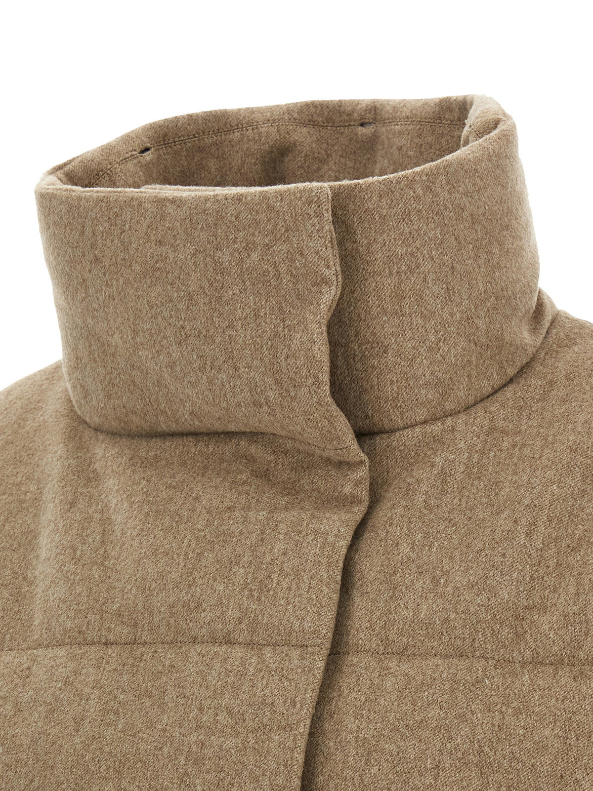 Army Yves Salomon Removable Insert Down Jacket-Jackets-[Adult]-[Female]-2022 Online Blue Zone Planet