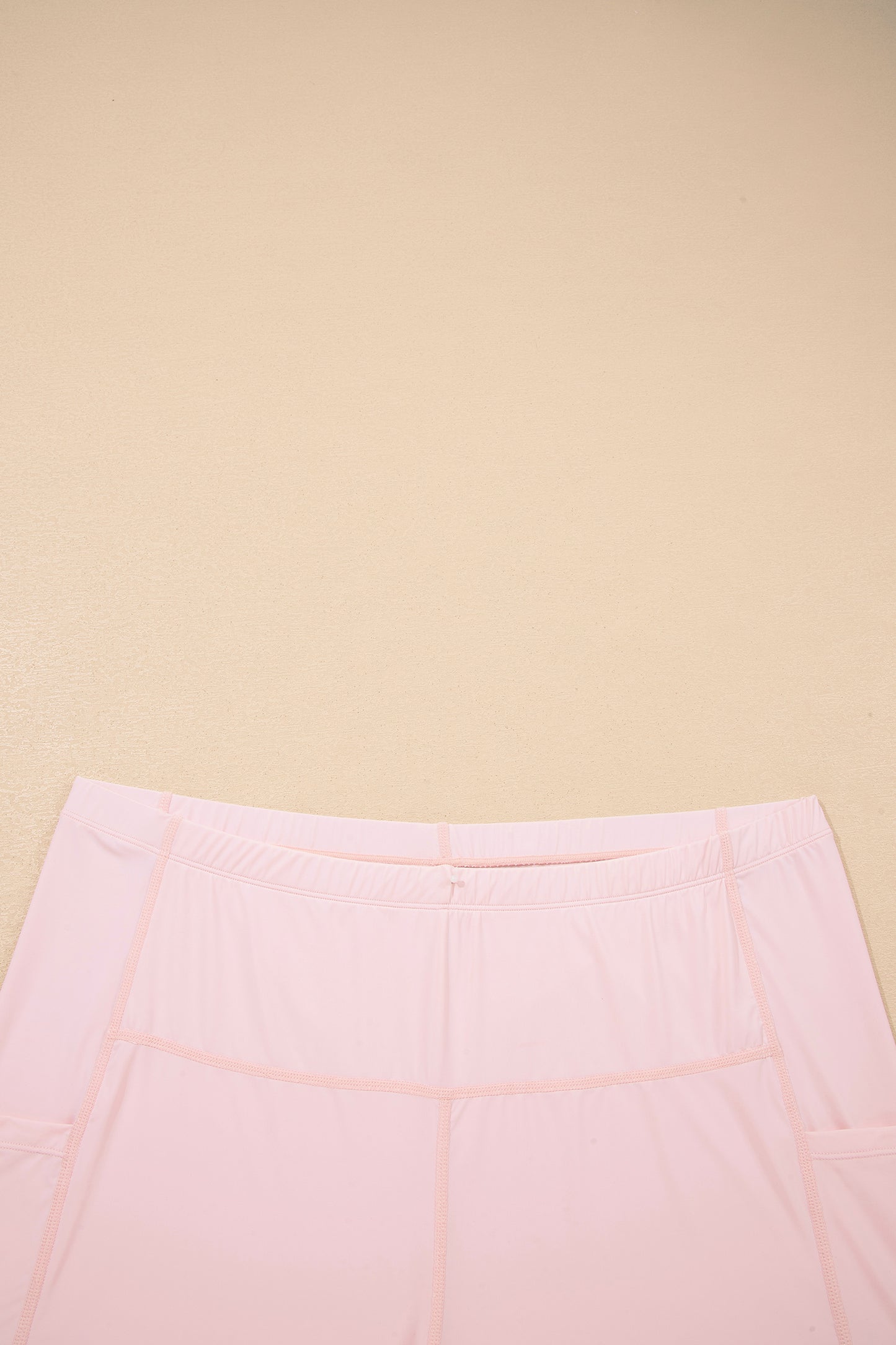 Pink Plus Size Build-in Shorts Sleeveless Dress With Short Two Piece Set-TOPS / DRESSES-[Adult]-[Female]-2022 Online Blue Zone Planet