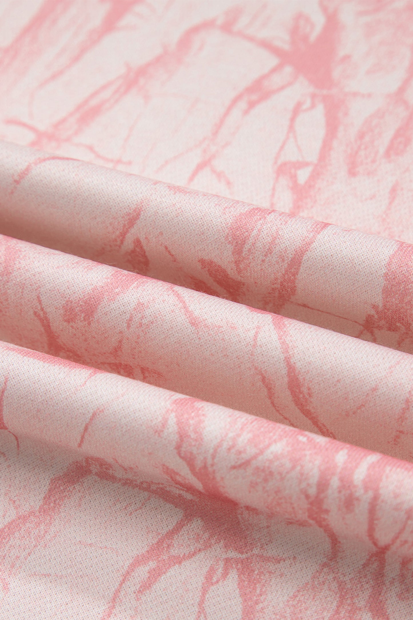 Pink Camo Mock Neck Baggy Sweatshirt-Tops/Sweatshirts & Hoodies-[Adult]-[Female]-2022 Online Blue Zone Planet