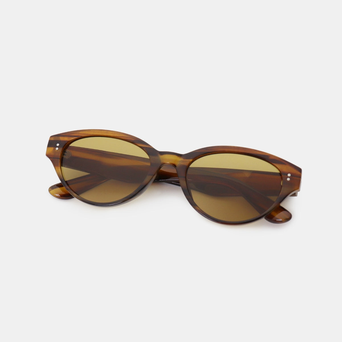 Polycarbonate Frame Cat-Eye Sunglasses-SUN GLASSES-[Adult]-[Female]-Brown-One Size-2022 Online Blue Zone Planet
