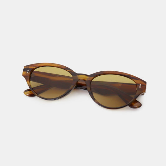 Polycarbonate Frame Cat-Eye Sunglasses-SUN GLASSES-[Adult]-[Female]-Brown-One Size-2022 Online Blue Zone Planet