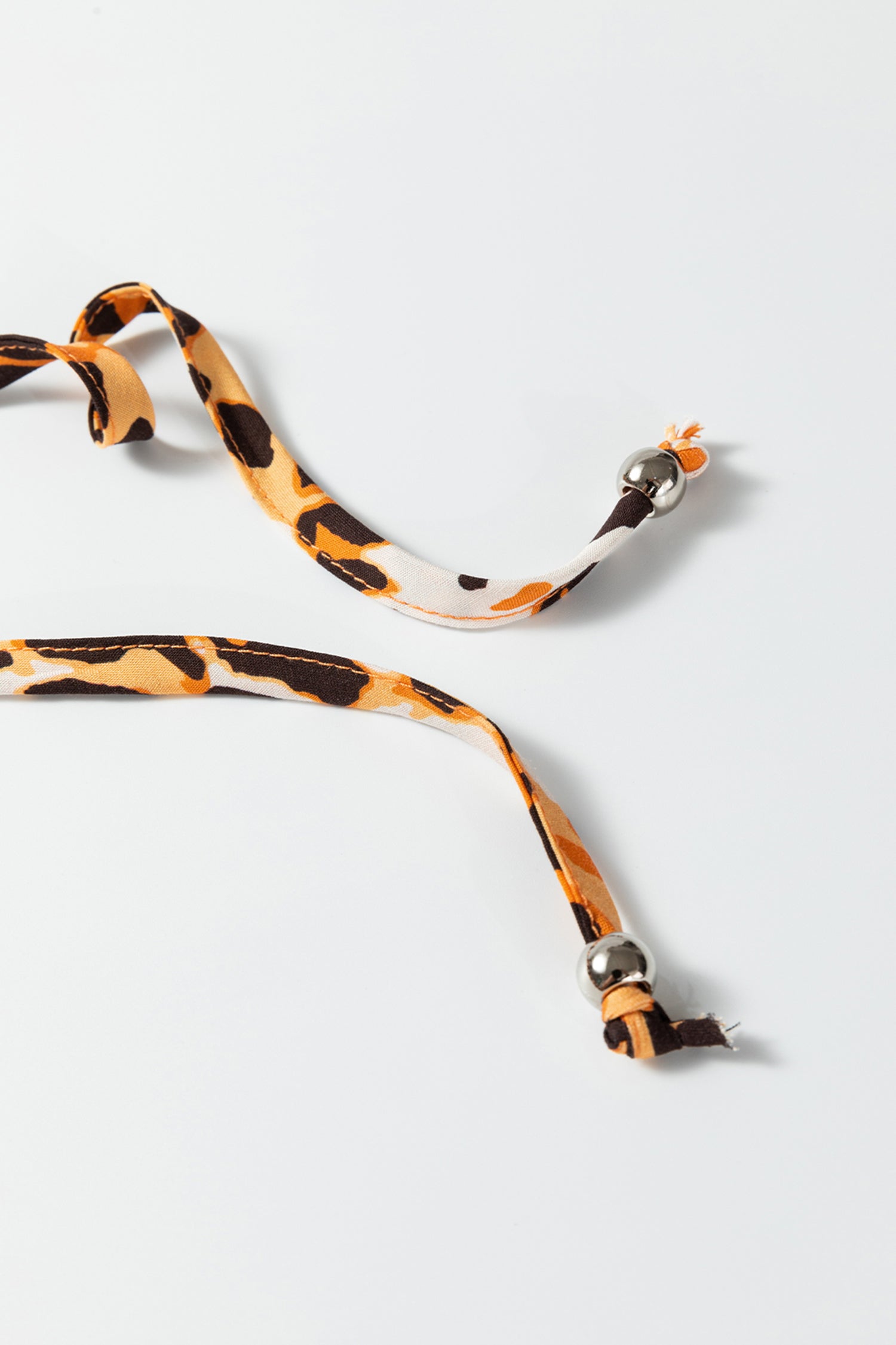 Leopard Print Short Puff Sleeve Slit Neck Babydoll Blouse-Tops/Blouses & Shirts-[Adult]-[Female]-2022 Online Blue Zone Planet