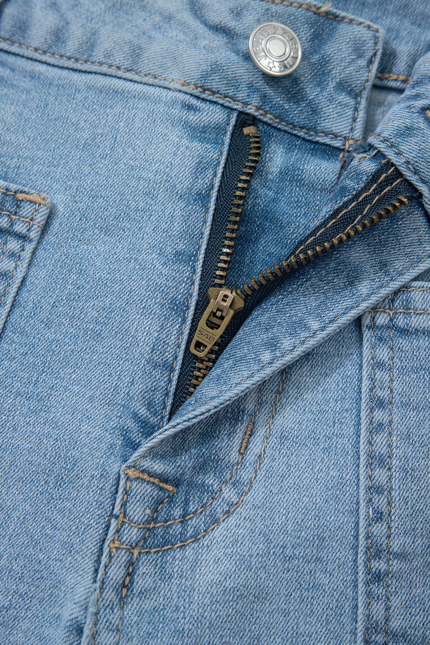 Myosotis High Rise Patch Pocket Denim Shorts-Bottoms/Denim Shorts-[Adult]-[Female]-2022 Online Blue Zone Planet