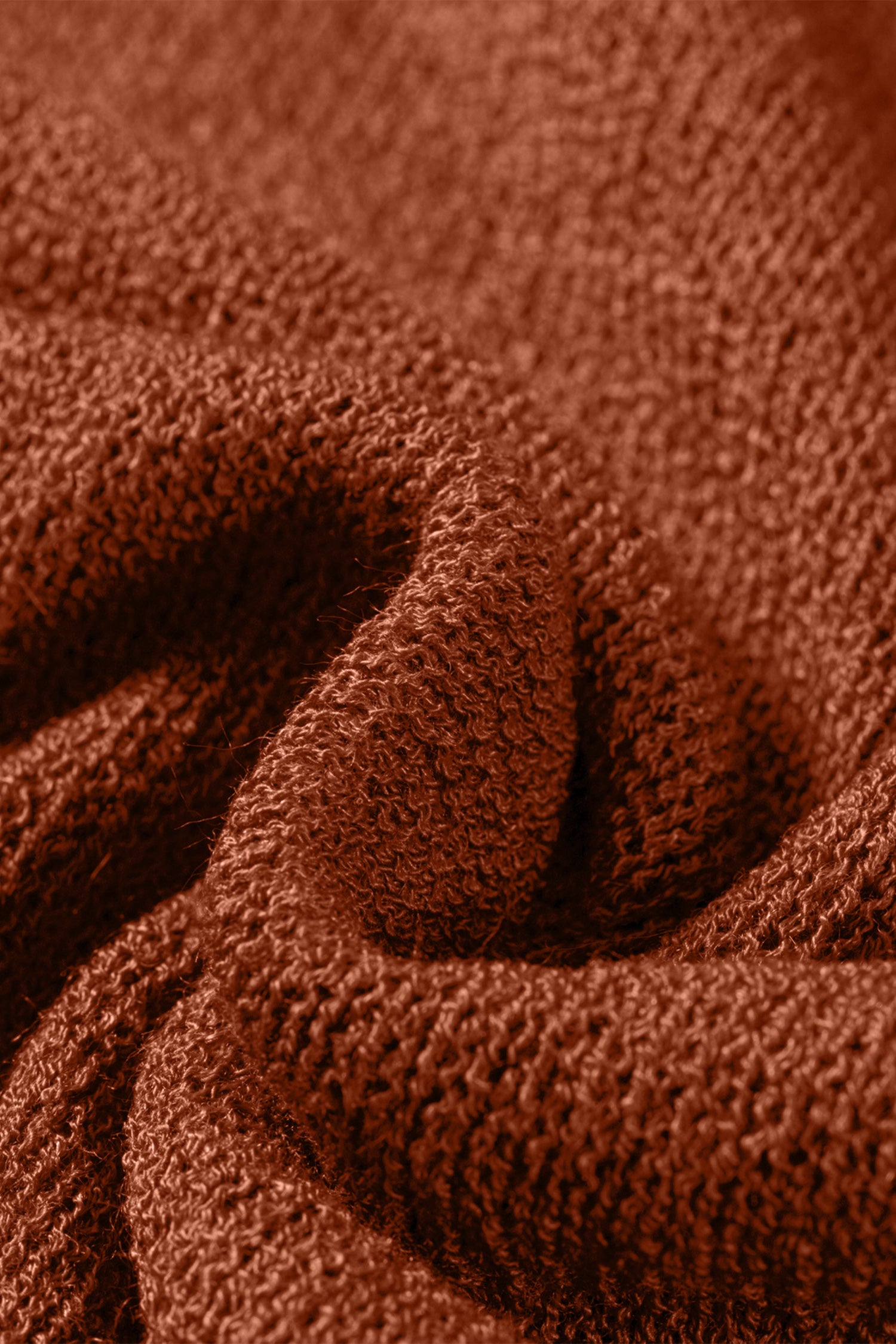 Coffee Ribbed Knit Round Neck Short Sleeve Sweater-Sweaters & Cardigans/Short Sleeve Sweaters-[Adult]-[Female]-2022 Online Blue Zone Planet