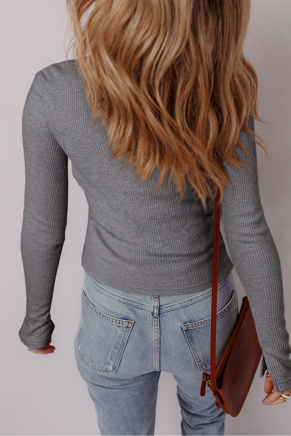 Sleet Ribbed Knit Button Down Slim Cardigan-Sweaters & Cardigans/Cardigans-[Adult]-[Female]-2022 Online Blue Zone Planet