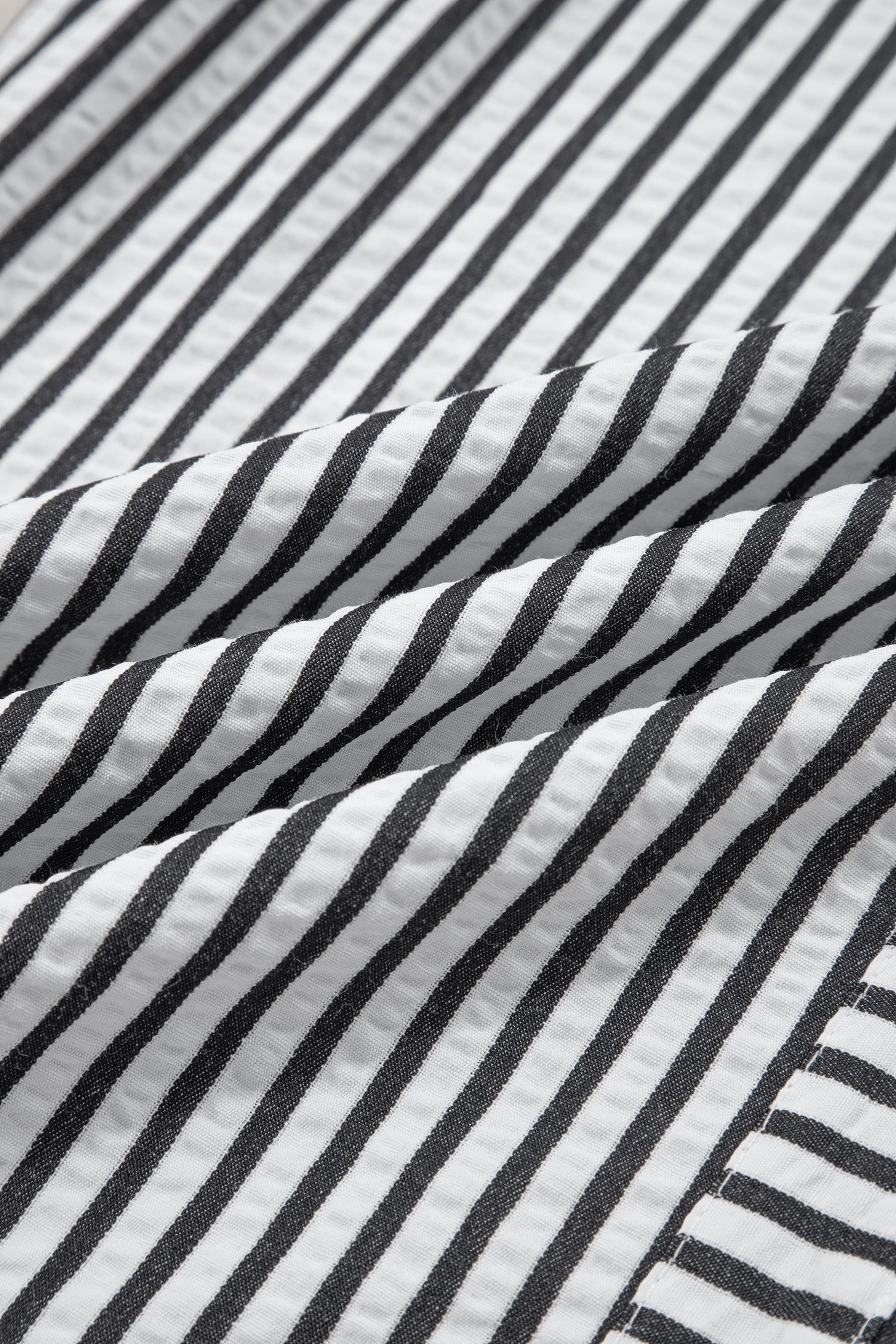 Black Stripe Wide Leg Casual Pants-Bottoms/Pants & Culotte-[Adult]-[Female]-2022 Online Blue Zone Planet