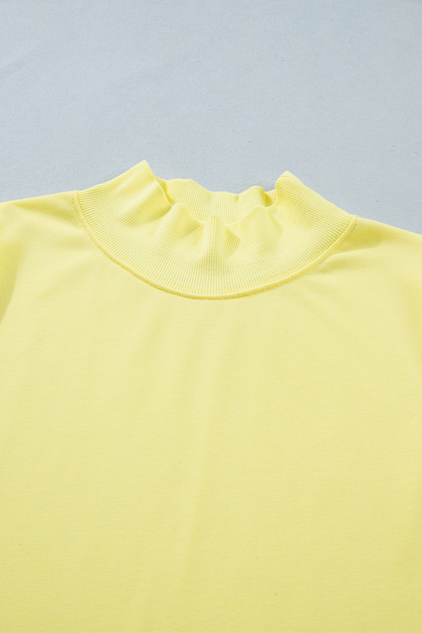 Black Solid Color High Neck Cap Sleeve Loose Top-Tops/Tops & Tees-[Adult]-[Female]-2022 Online Blue Zone Planet