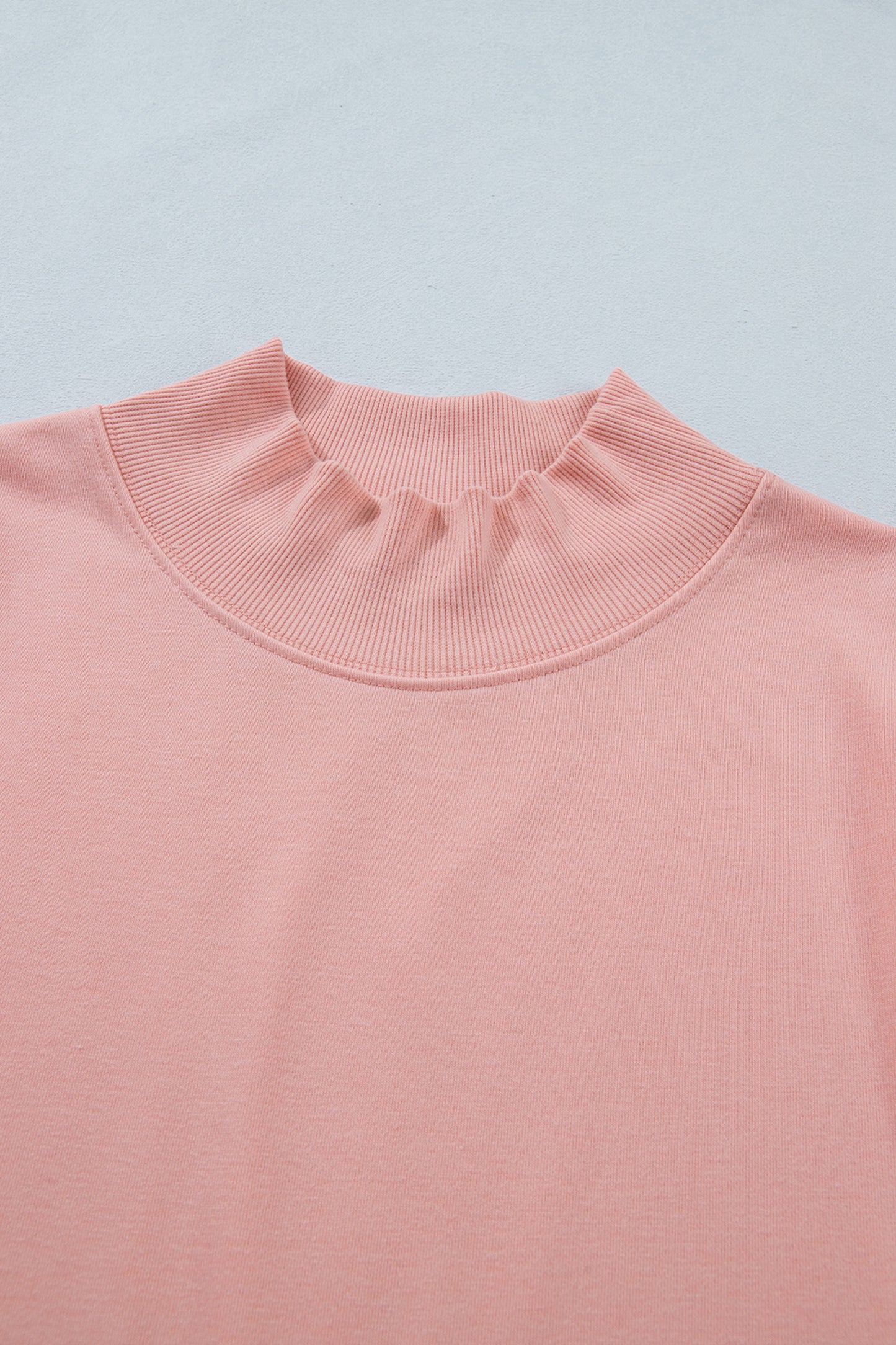 Black Solid Color High Neck Cap Sleeve Loose Top-Tops/Tops & Tees-[Adult]-[Female]-2022 Online Blue Zone Planet