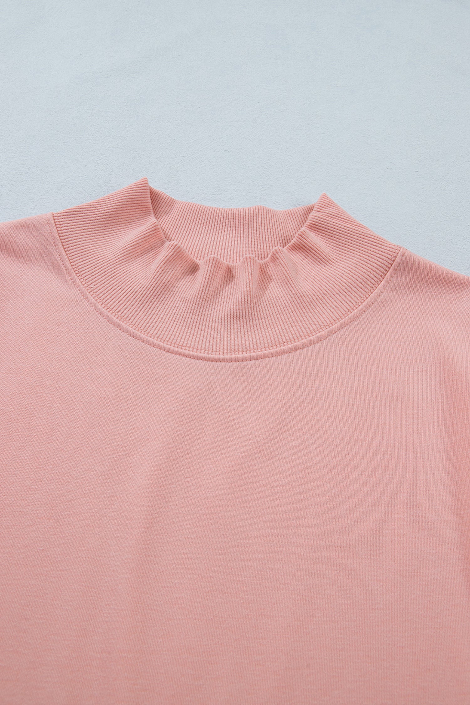 Black Solid Color High Neck Cap Sleeve Loose Top-Tops/Tops & Tees-[Adult]-[Female]-2022 Online Blue Zone Planet