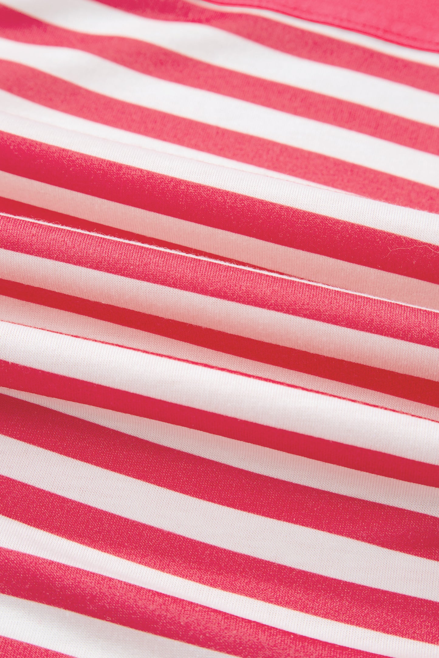 Pink Stripe Color Block Patchwork Drop Shoulder Long Sleeve Tunic Top-Tops/Long Sleeve Tops-[Adult]-[Female]-2022 Online Blue Zone Planet