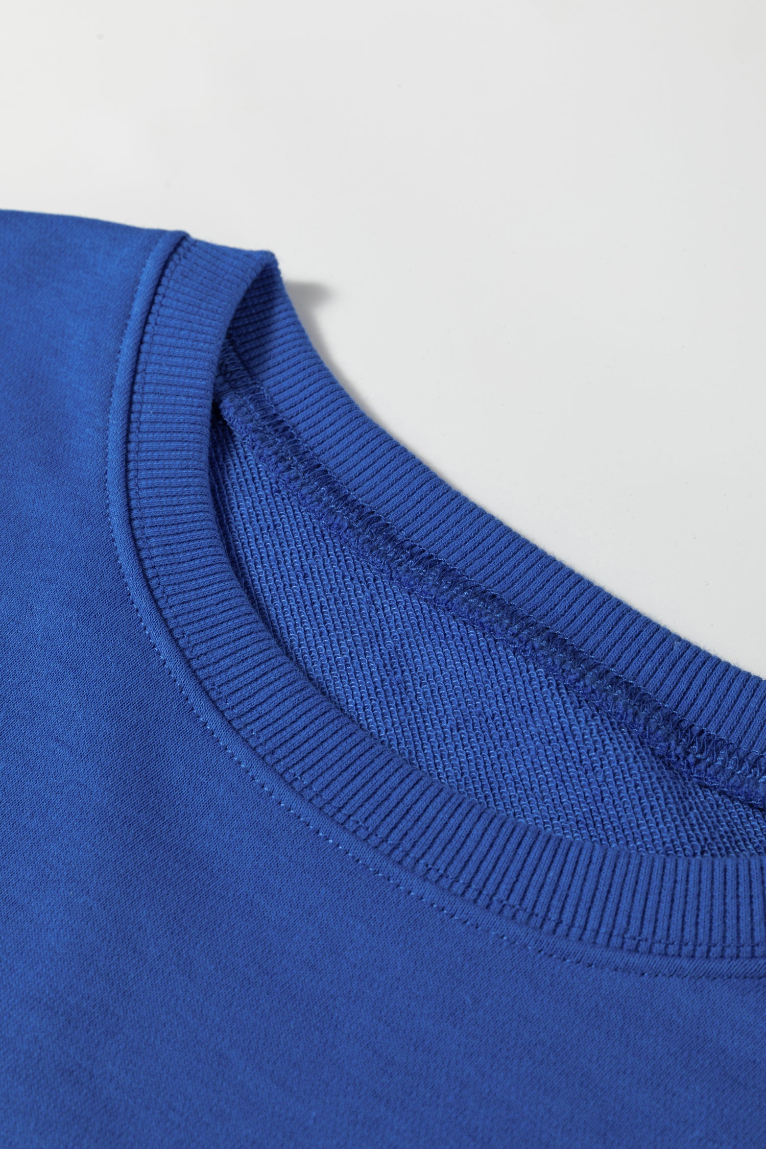 Sky Blue Varsity Stripe Detail Drop Shoulder Pullover Mini Skirt Set-Two Piece Sets/Two Piece Dresses-[Adult]-[Female]-2022 Online Blue Zone Planet