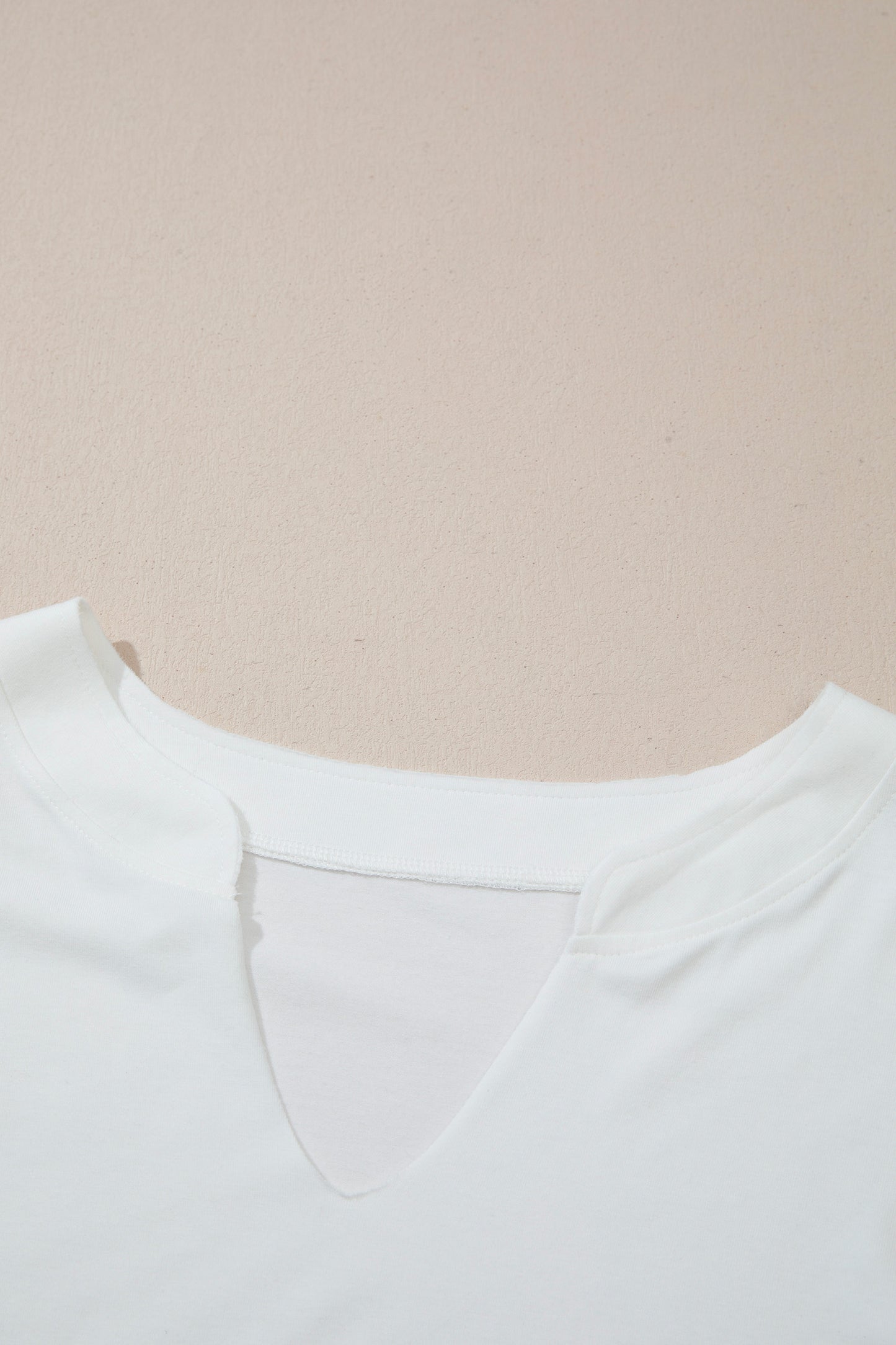 White Striped Colorblock V Neck Shift Long Sleeve Plus Size Blouse-Plus Size/Plus Size Tops/Plus Size Long Sleeve Tops-[Adult]-[Female]-2022 Online Blue Zone Planet