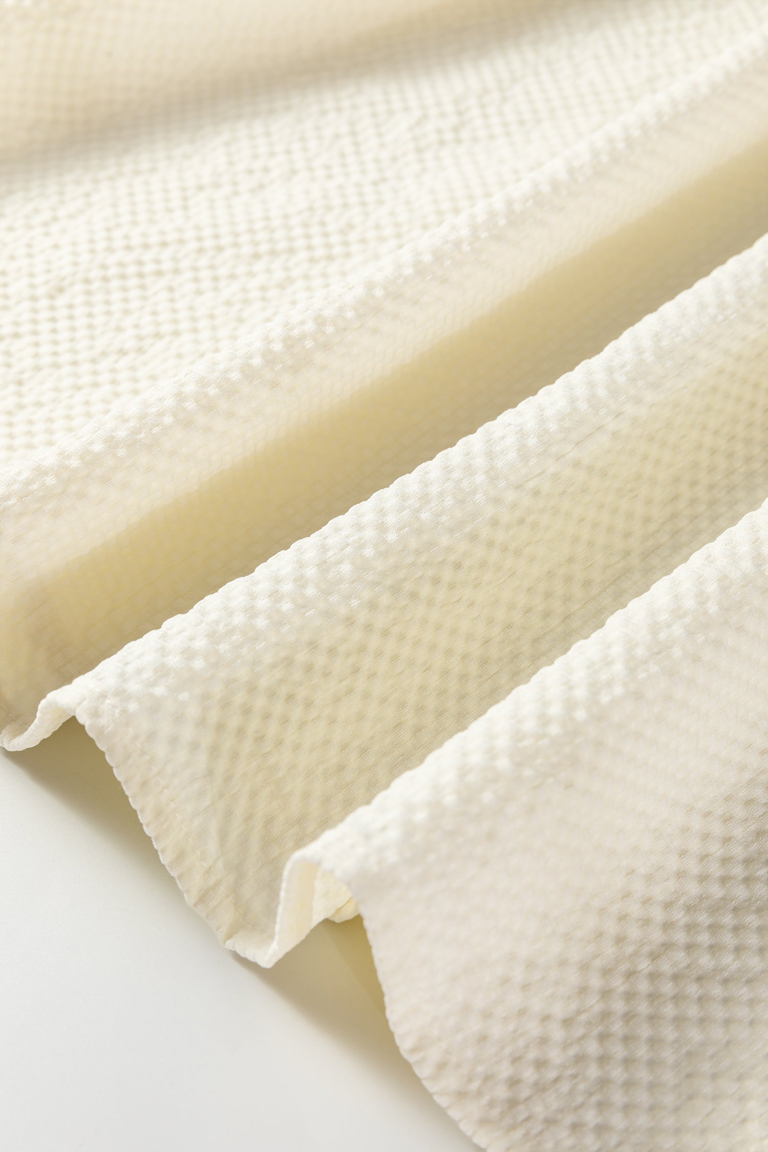 Jet Stream Color Block Patchwork Detail V Neck Textured Long Sleeve Blouse-Tops/Blouses & Shirts-[Adult]-[Female]-2022 Online Blue Zone Planet