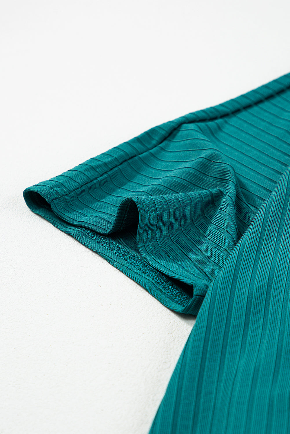 Green-2 Shimmer Ribbed Texture Plus Size Cardigan-Plus Size/Plus Size Sweaters & Cardigans-[Adult]-[Female]-2022 Online Blue Zone Planet