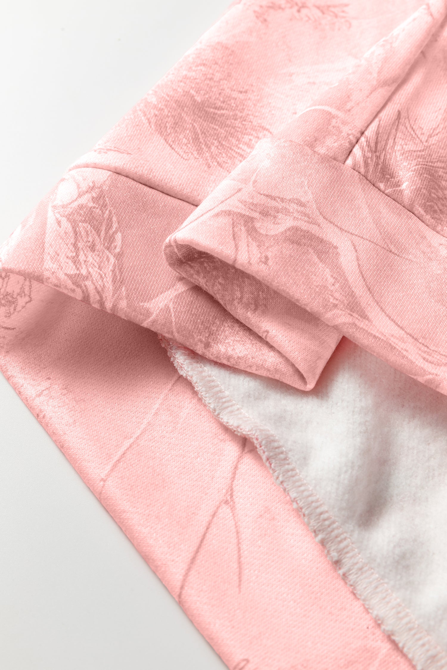 Beige Camouflage Woodland Print Oversized Sporty Hoodie-Tops / Dresses-[Adult]-[Female]-2022 Online Blue Zone Planet