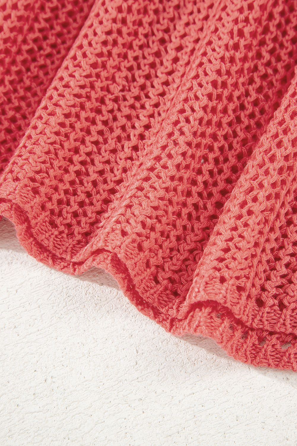 Black Crochet Hollow-Out Jumper Top Sweater-Sweaters & Cardigans/Sweaters-[Adult]-[Female]-2022 Online Blue Zone Planet