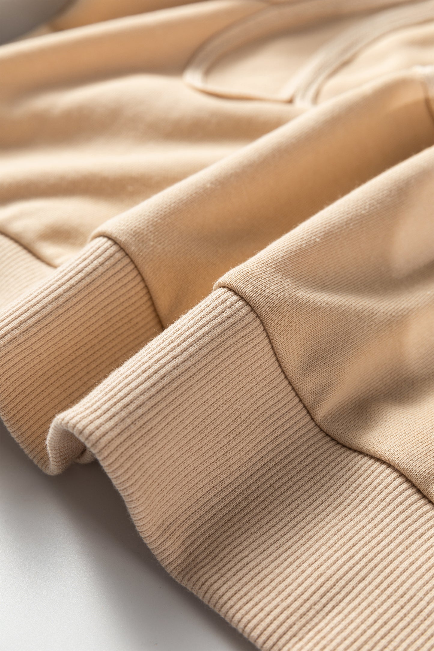 Parchment Embroidered Flower Pattern Drop Shoulder Sweatshirt-Tops/Sweatshirts & Hoodies-[Adult]-[Female]-2022 Online Blue Zone Planet