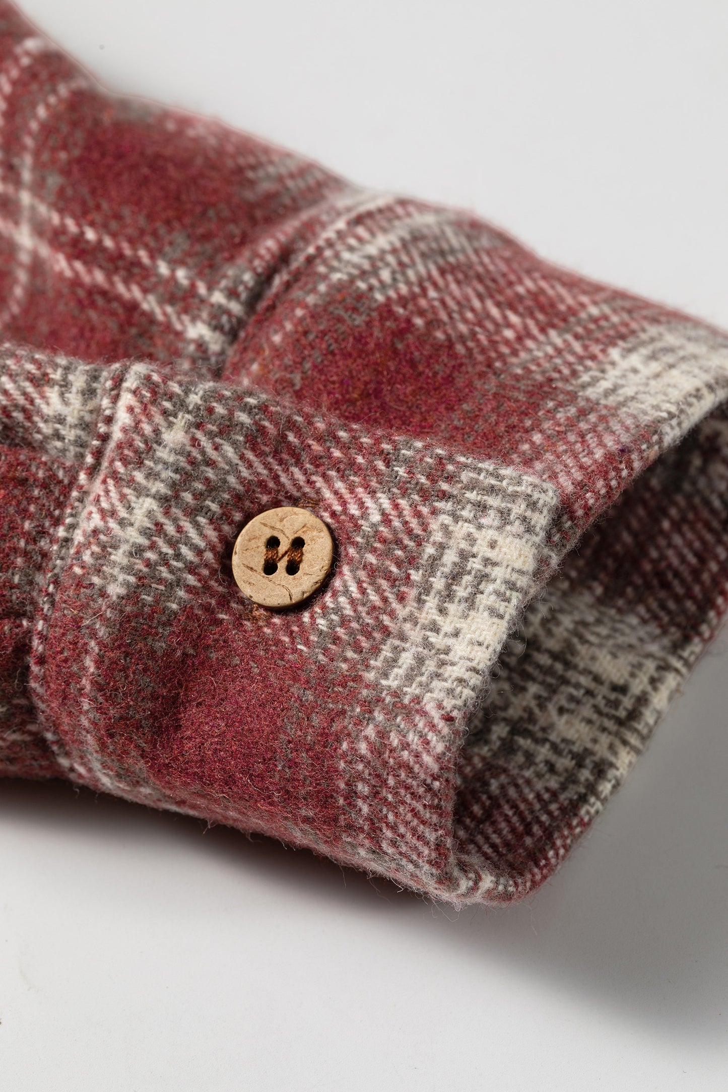 Red Contrast Plaid Long Sleeve Button Down Shirt-Tops/Blouses & Shirts-[Adult]-[Female]-2022 Online Blue Zone Planet