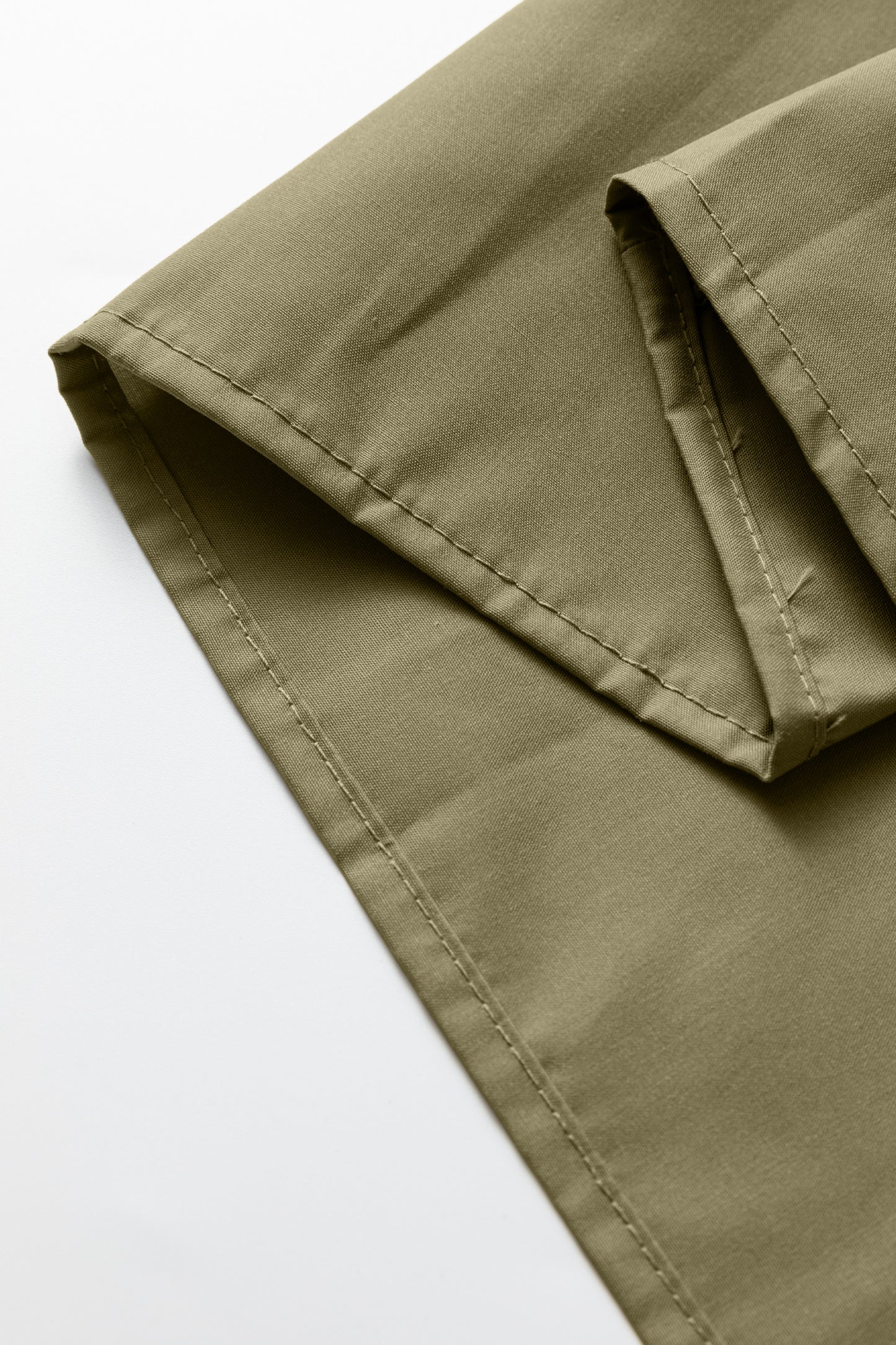 Four Leaf Clover Striped Trim Ruffle Split Neck Long Sleeve Blouse-Tops/Blouses & Shirts-[Adult]-[Female]-2022 Online Blue Zone Planet