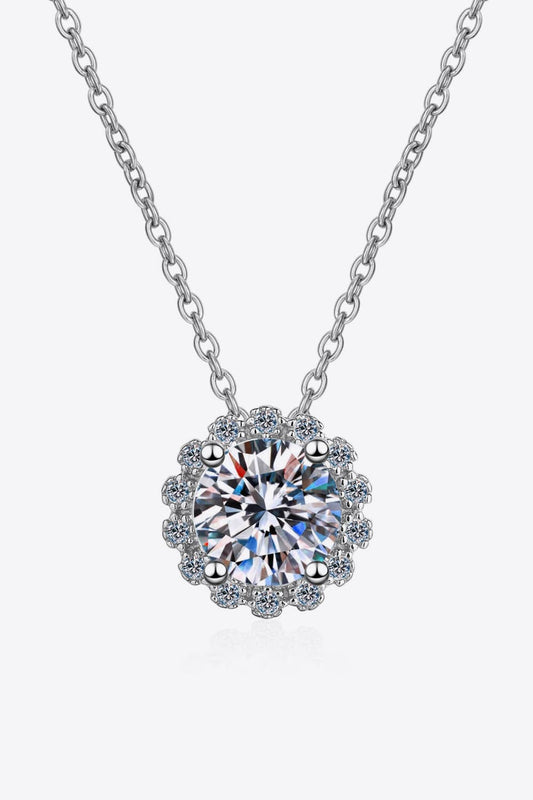 3 Carat Moissanite 925 Sterling Silver Necklace-NECKLACES-[Adult]-[Female]-Silver-One Size-2022 Online Blue Zone Planet
