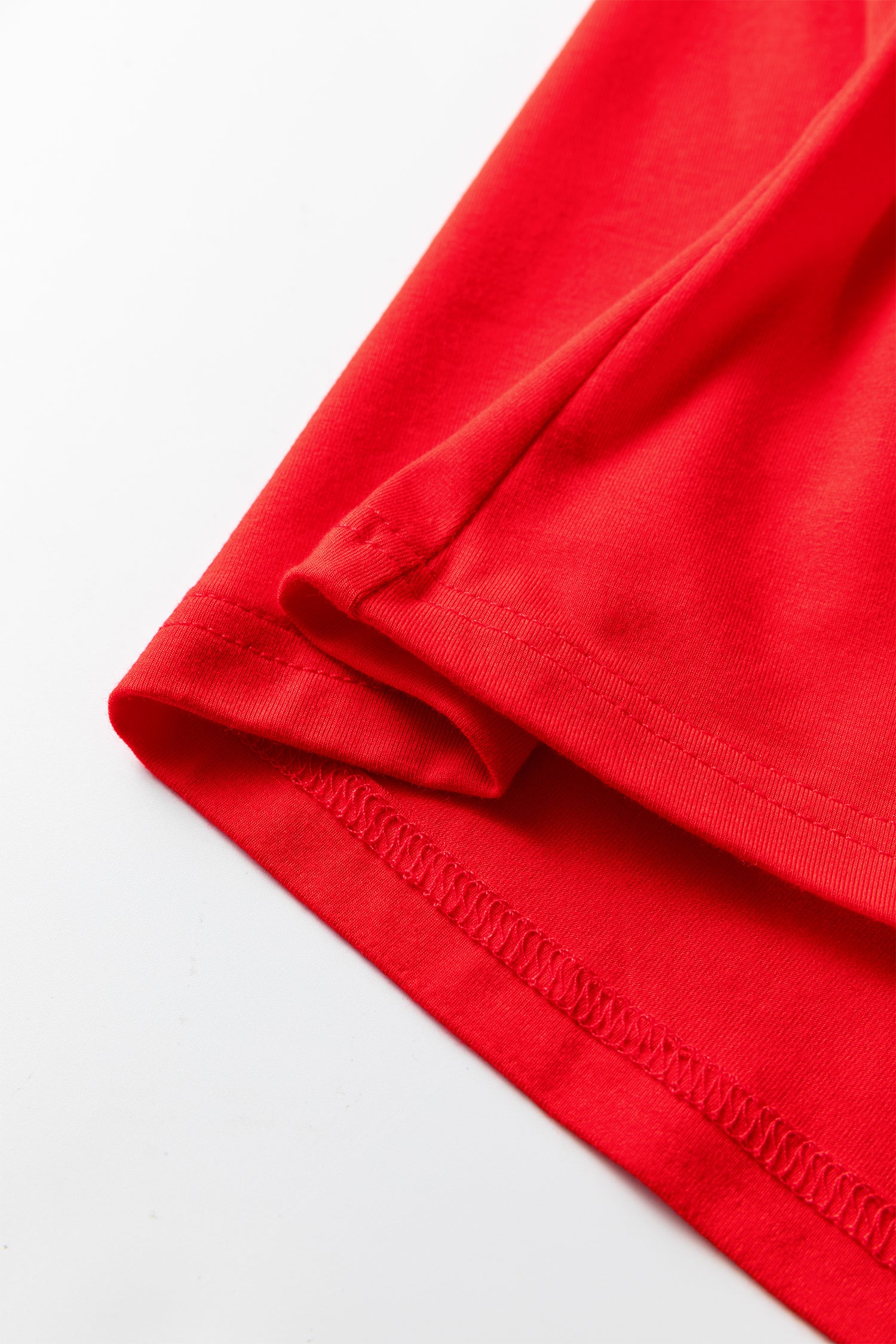 Fiery Red Foldover Off Shoulder Long Sleeve Slim Top-Tops/Long Sleeve Tops-[Adult]-[Female]-2022 Online Blue Zone Planet