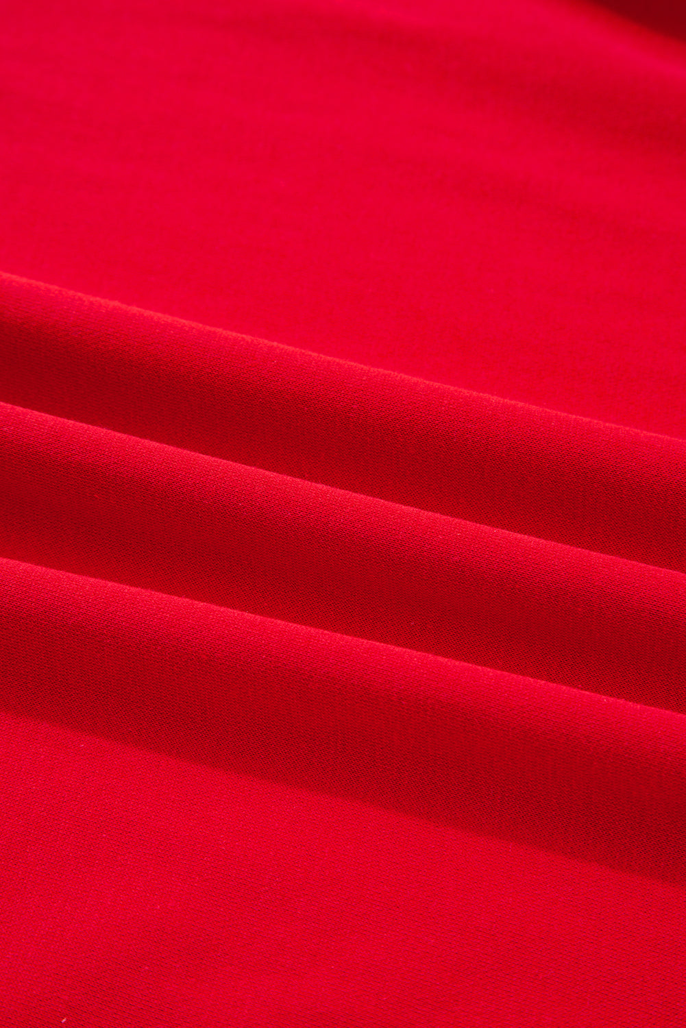 Fiery Red Varsity Striped Sleeve Drop Shoulder Sweatshirt and Short Set-Two Piece Sets/Short Sets-[Adult]-[Female]-2022 Online Blue Zone Planet