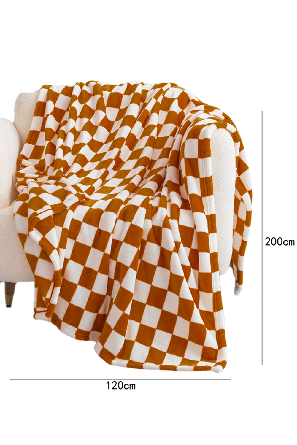 Black Checkerboard Printed Soft Throw Blanket-Accessories & Jewelry-[Adult]-[Female]-2022 Online Blue Zone Planet